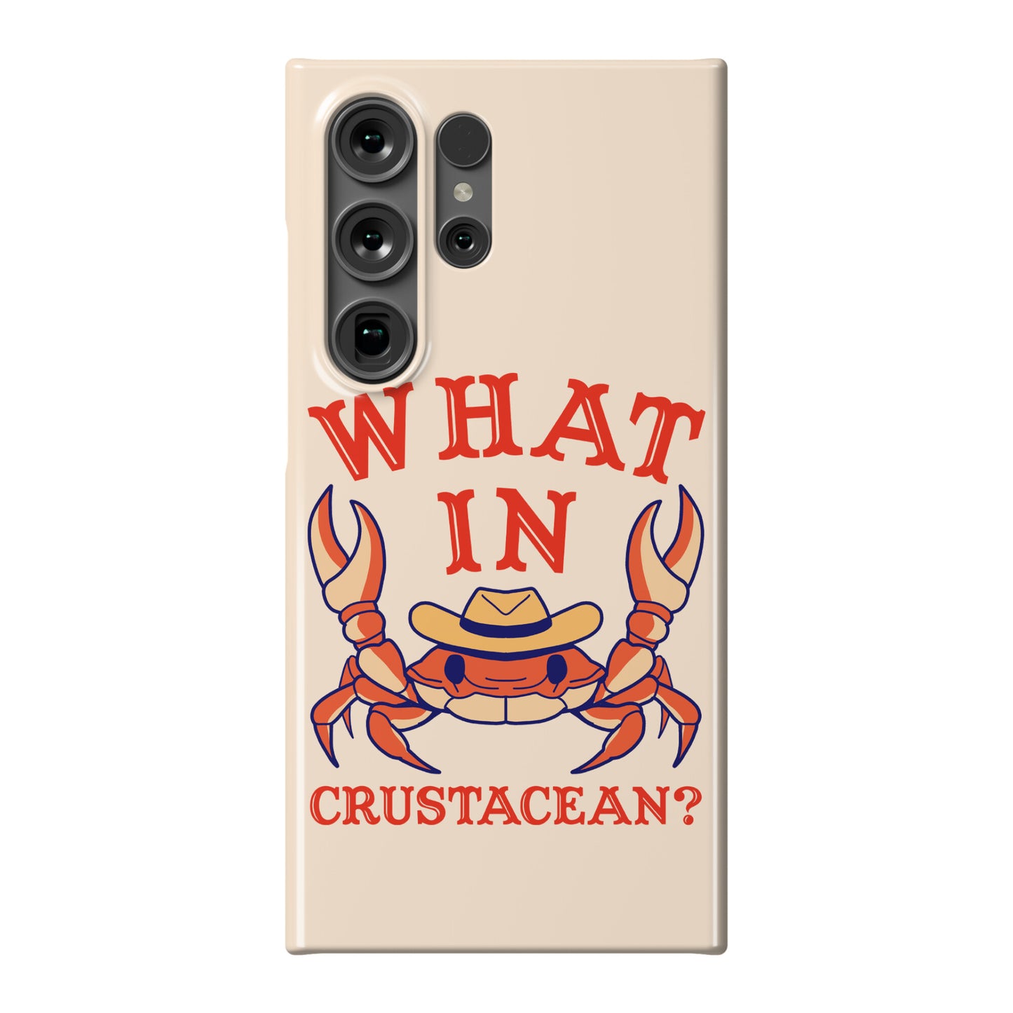 What In Crustacean? Phone Case