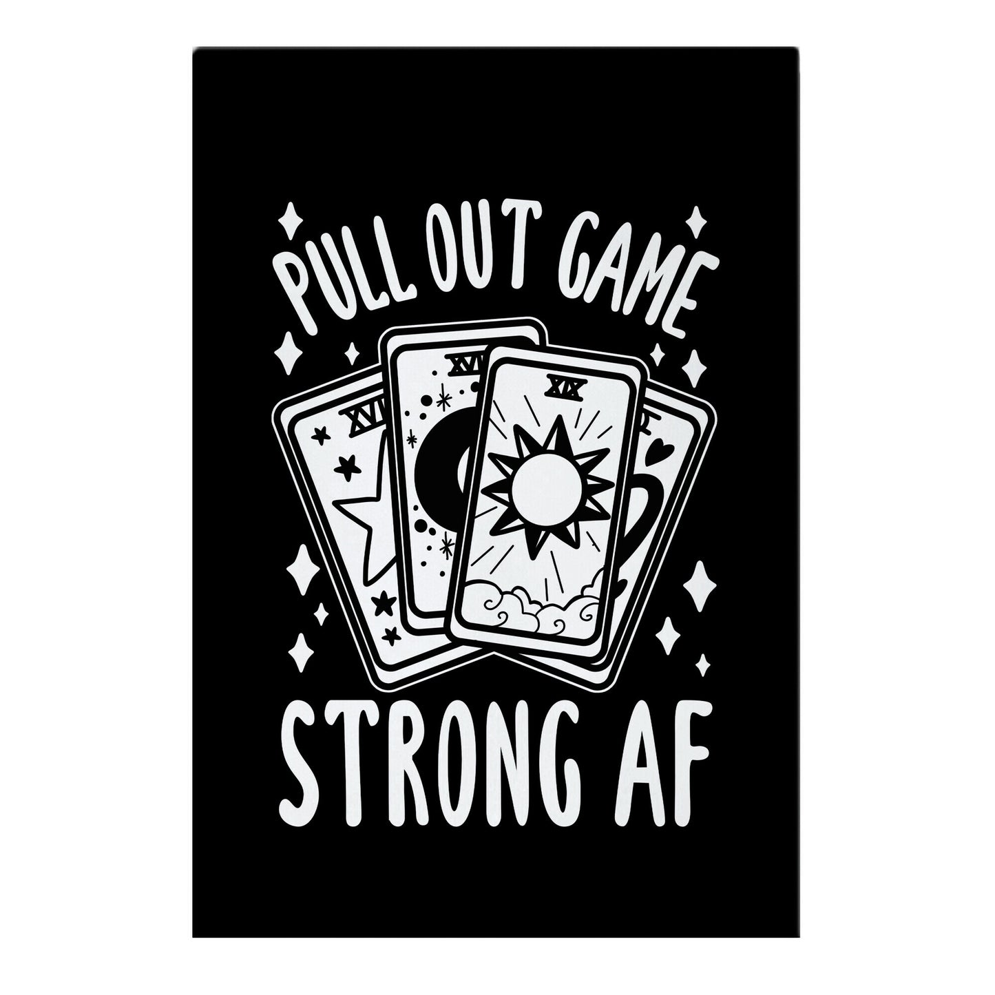 Tarot Pull Out Game Strong AF Garden Flag