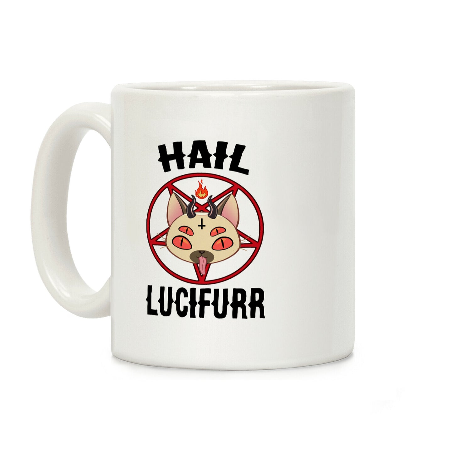 Hail Lucifurr Coffee Mug