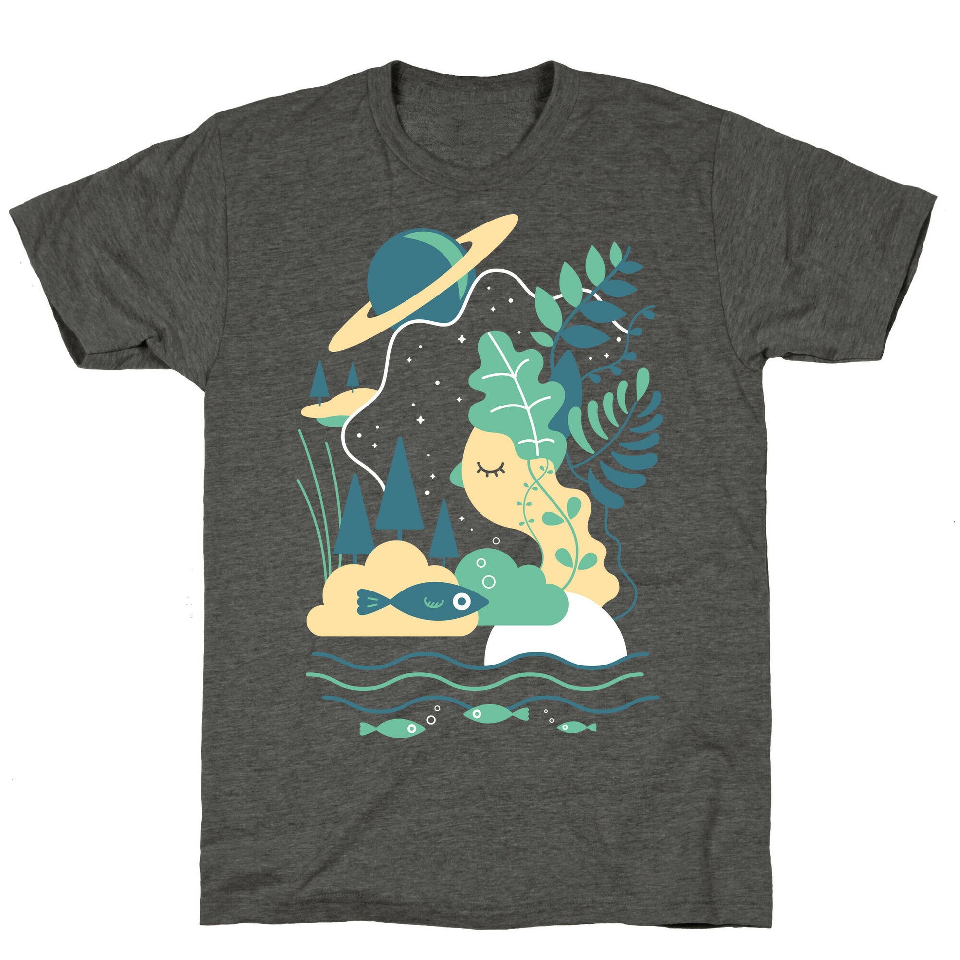 Deep Space Diving Unisex Triblend Tee