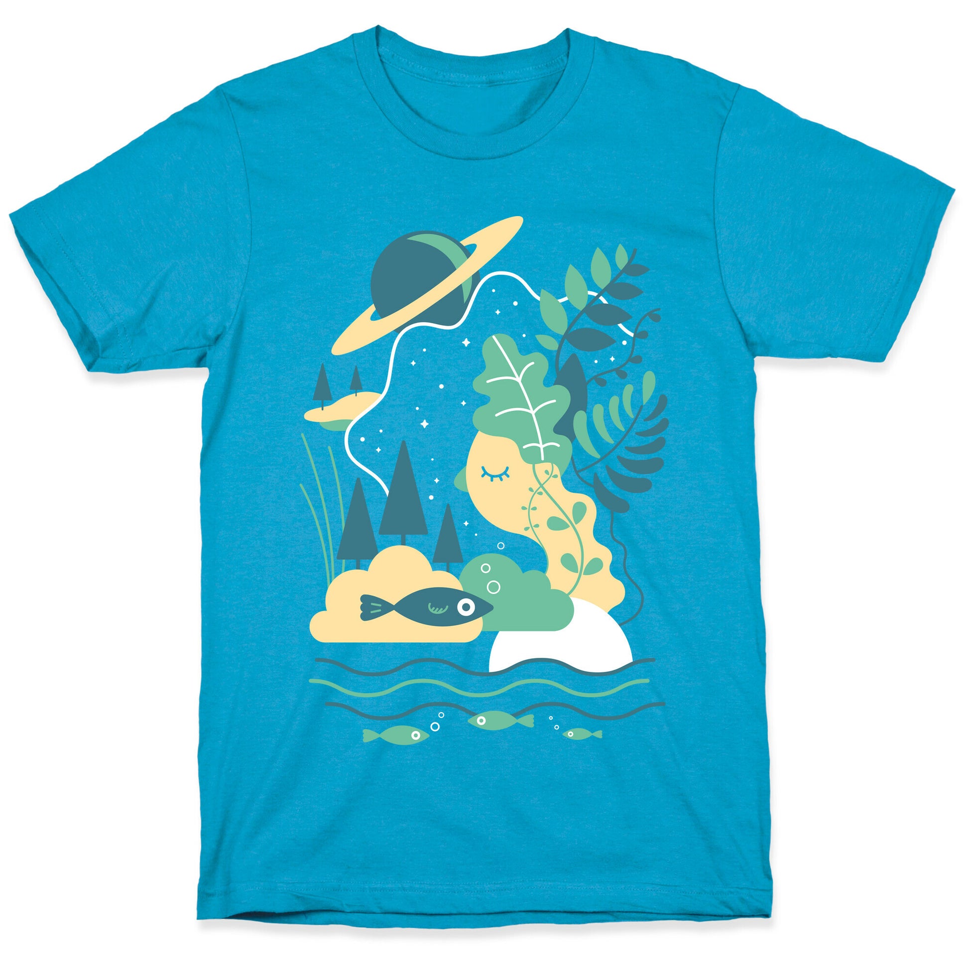 Deep Space Diving Unisex Triblend Tee