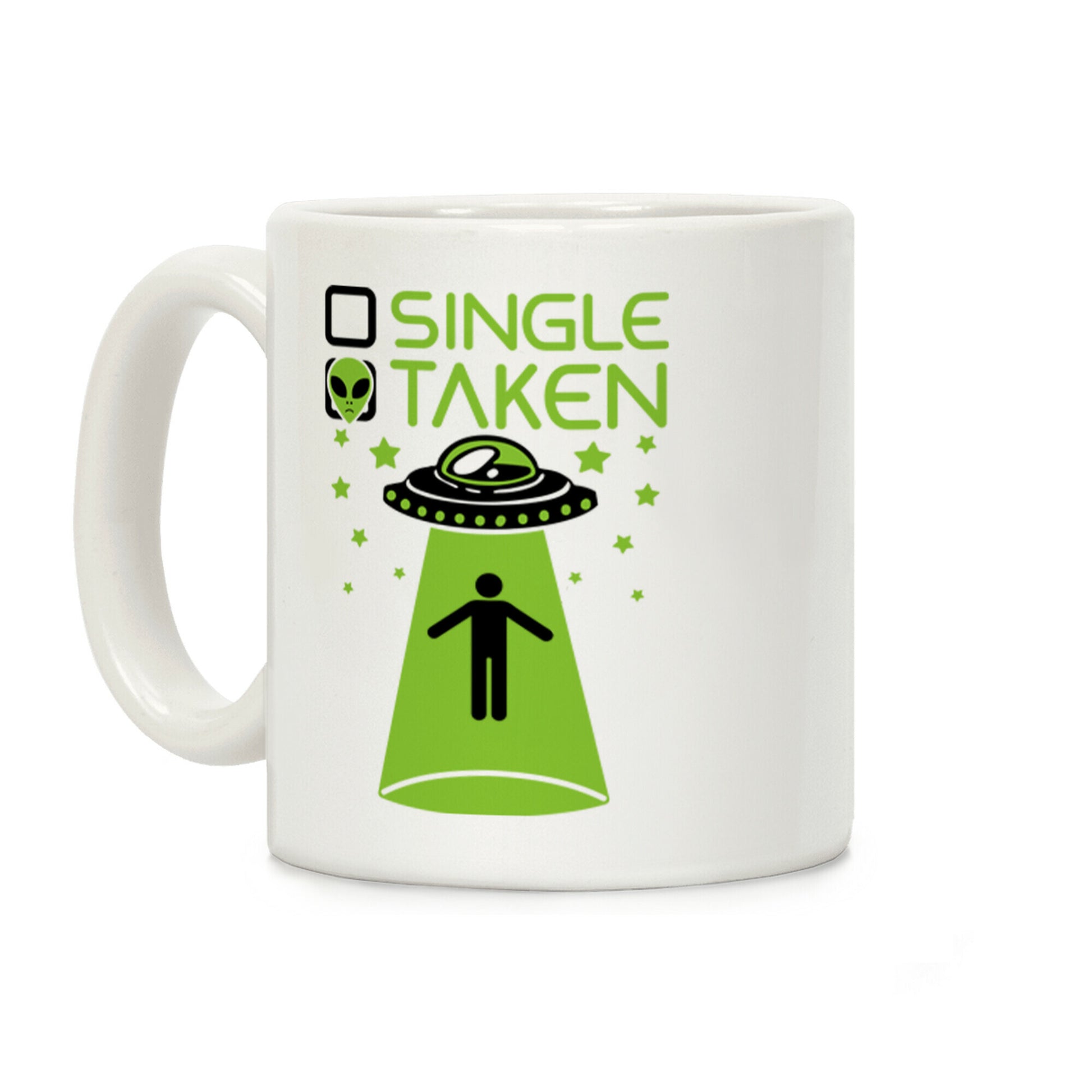 Single, Taken (UFO) Coffee Mug