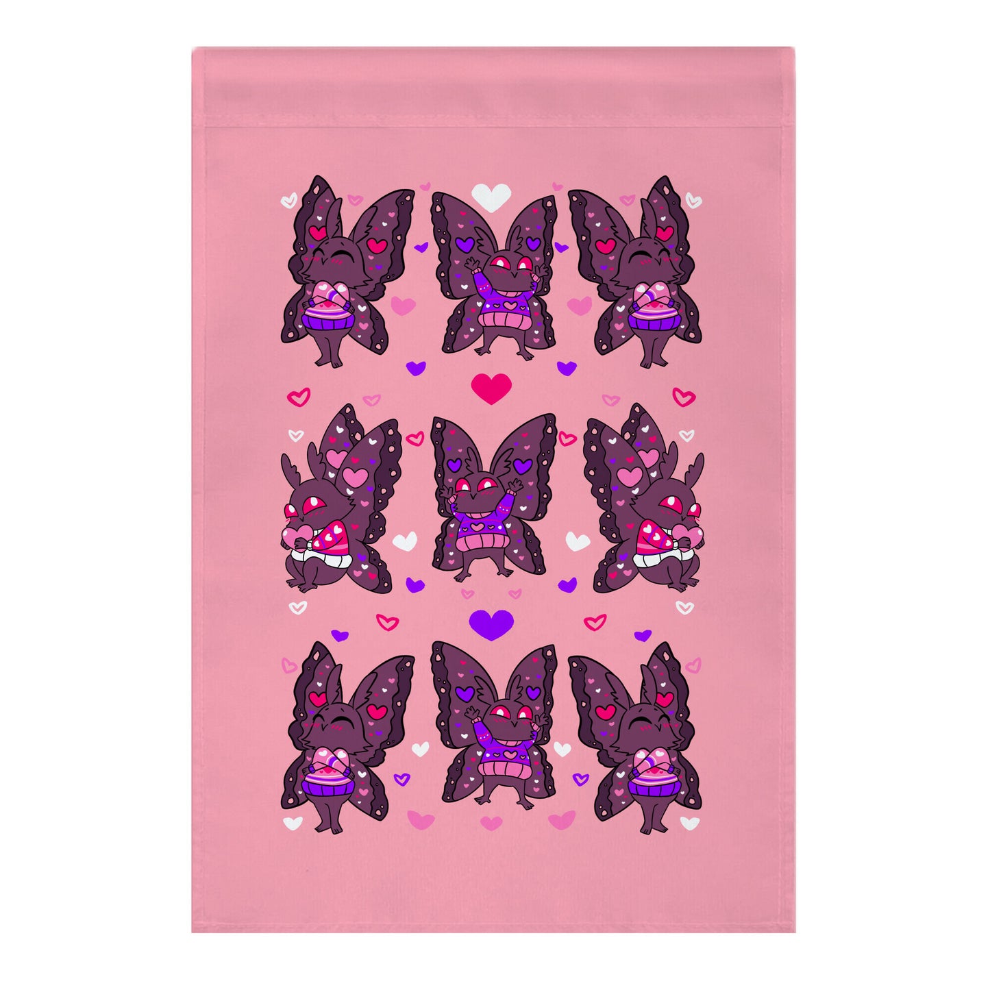 Mothman Love Tee Garden Flag