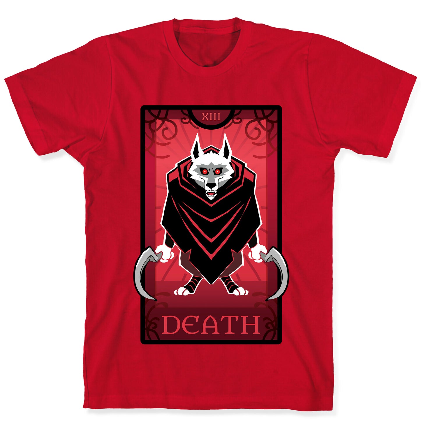 Death Wolf Tarot T-Shirt