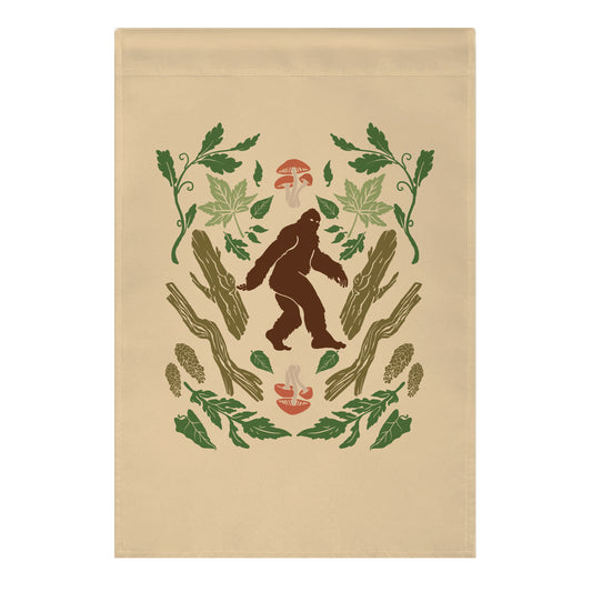 Sasquatch Sighting Garden Flag