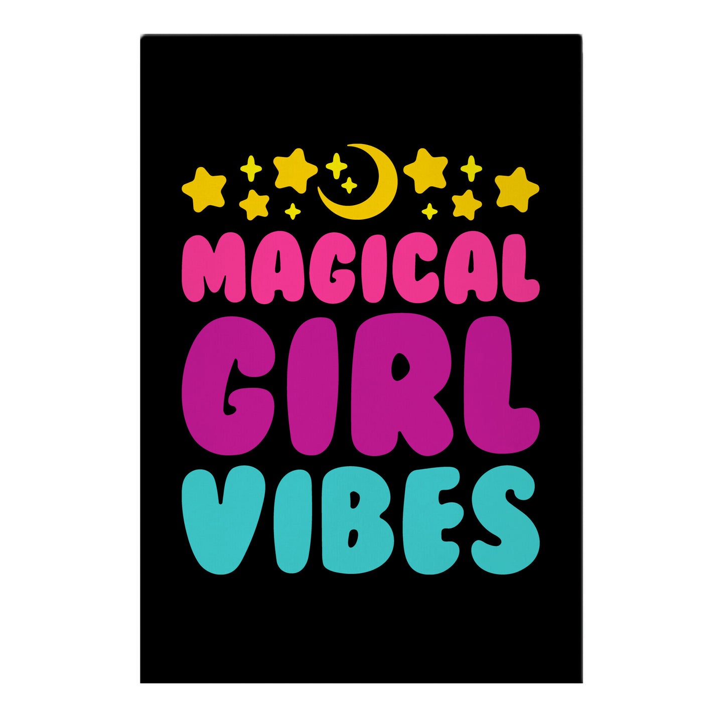 Magical Girl Vibes Garden Flag