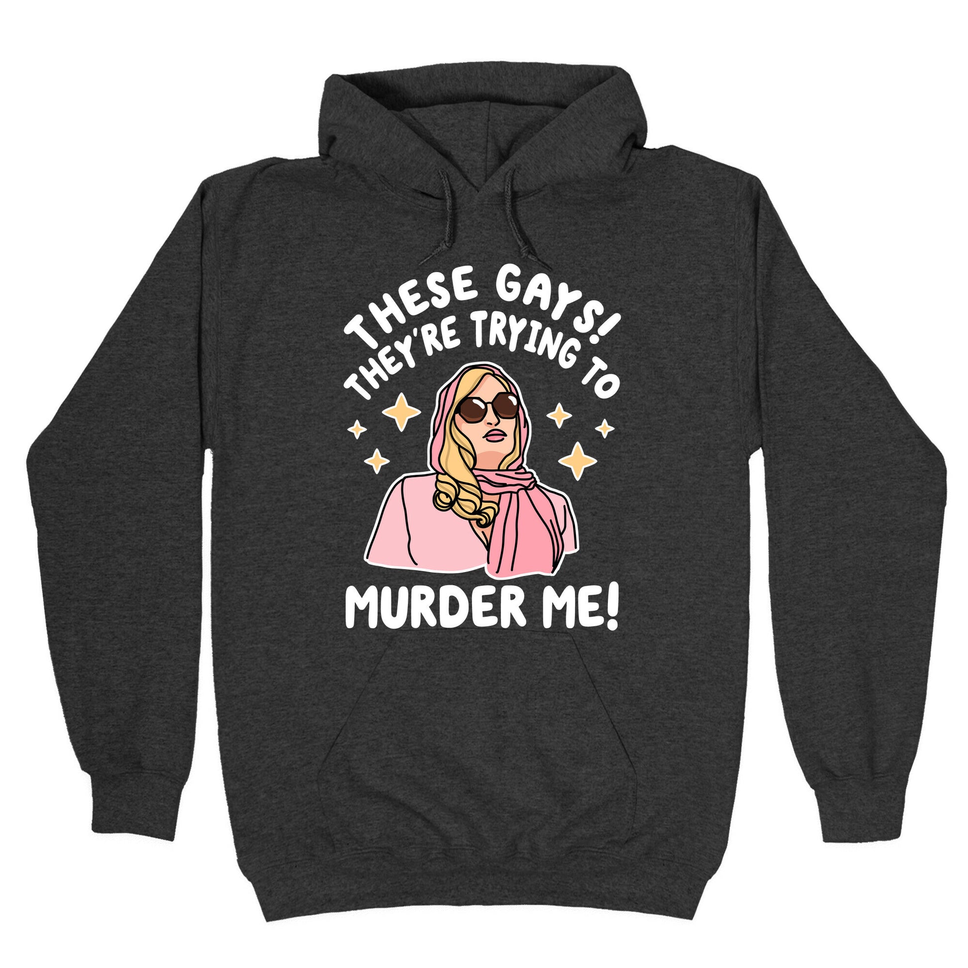 These Gays! They're Trying to Murder Me! Hoodie