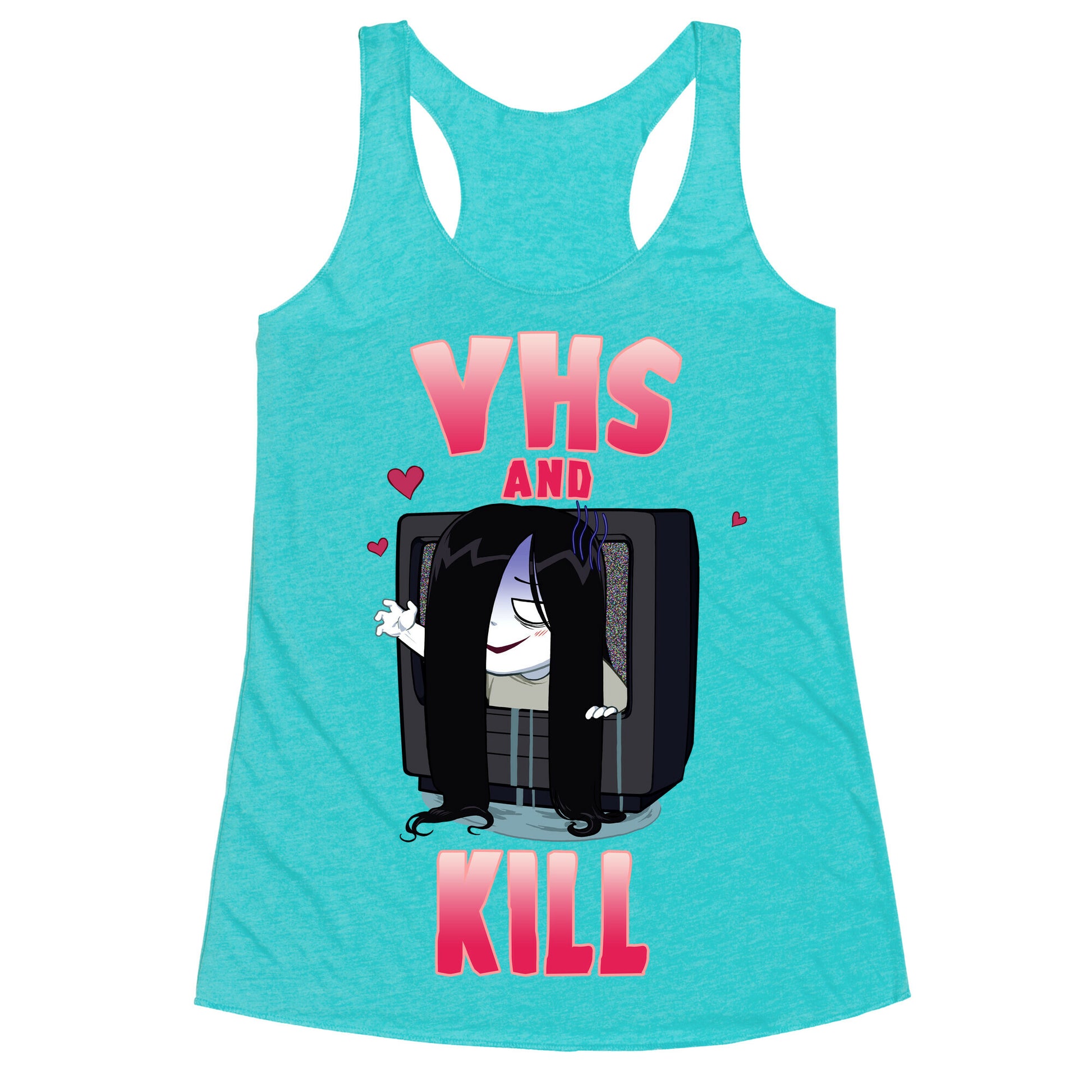 VHS and Kill Racerback Tank