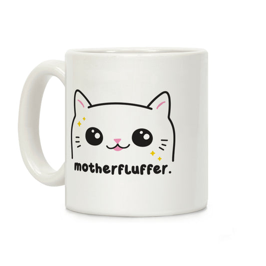 Cuss Cat Motherfluffer Coffee Mug
