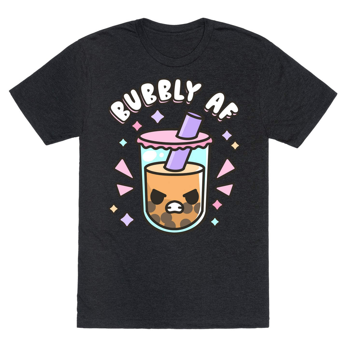 Bubbly Af Boba Unisex Triblend Tee