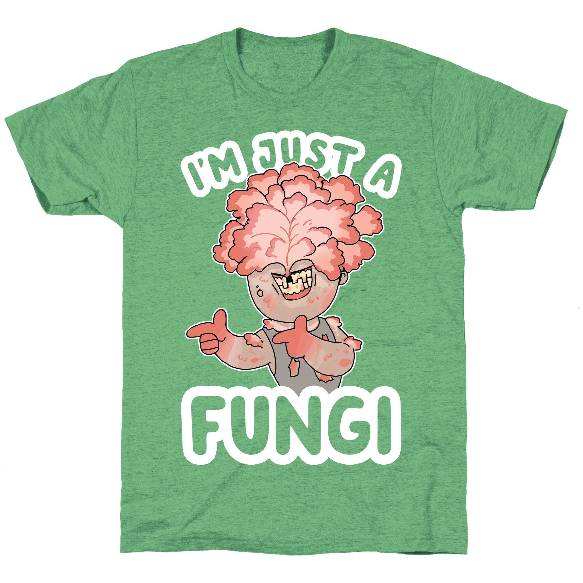 I'm Just A Fungi Clicker Unisex Triblend Tee