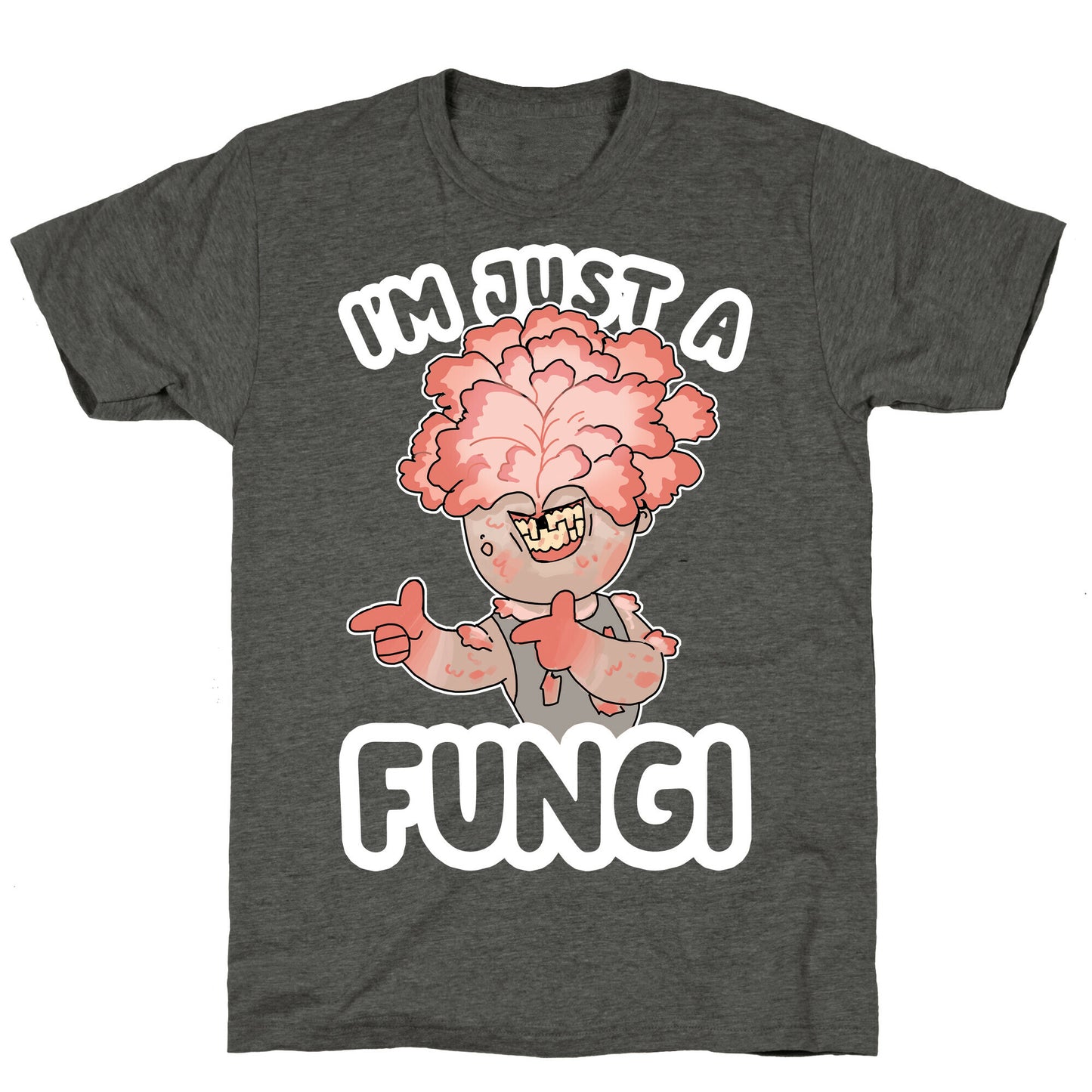 I'm Just A Fungi Clicker Unisex Triblend Tee