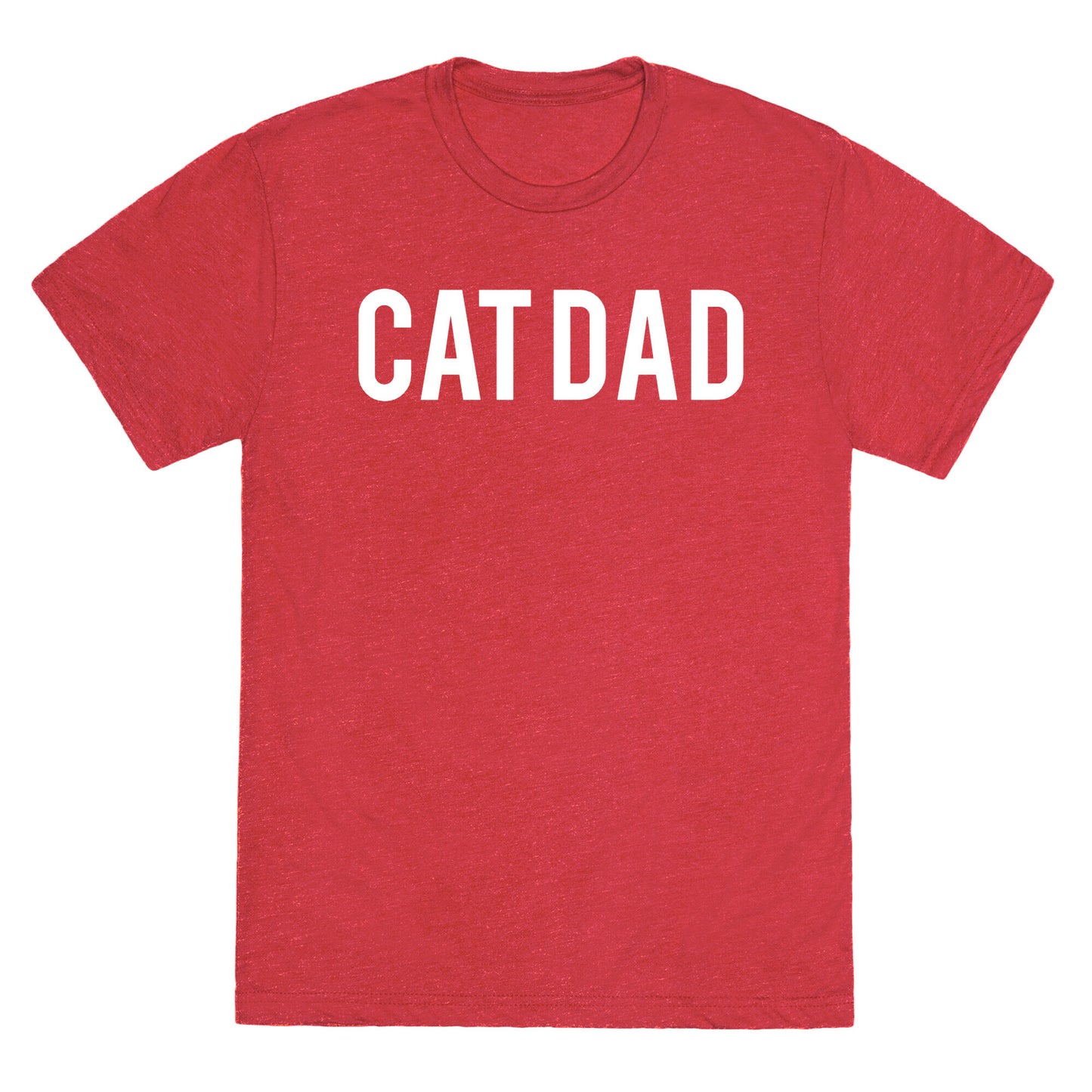 Cat Dad Unisex Triblend Tee