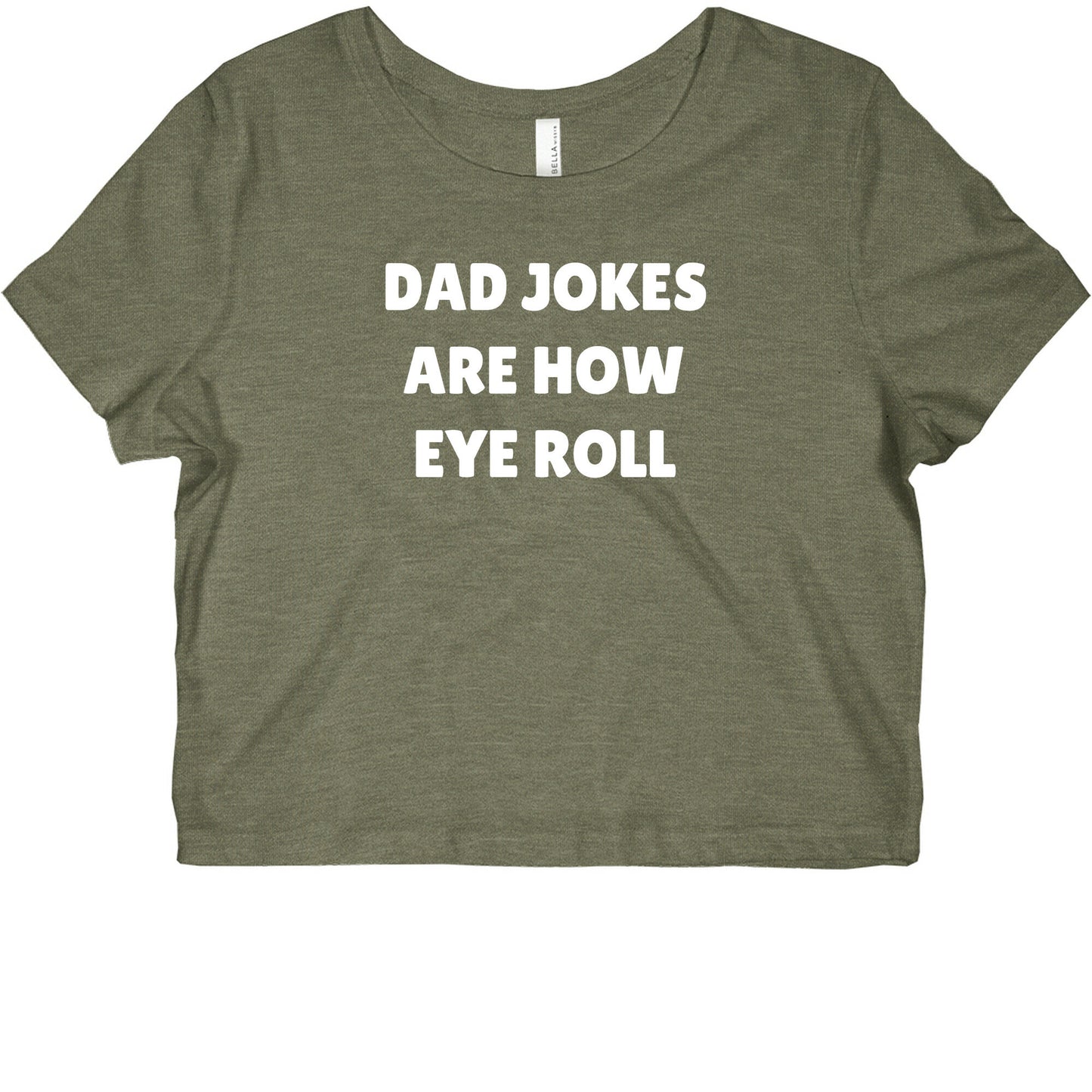 Dad Jokes Are How Eye Roll Graphic Baby Tee