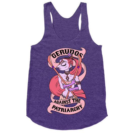 Gerudos Against The Patriarchy Racerback Tank