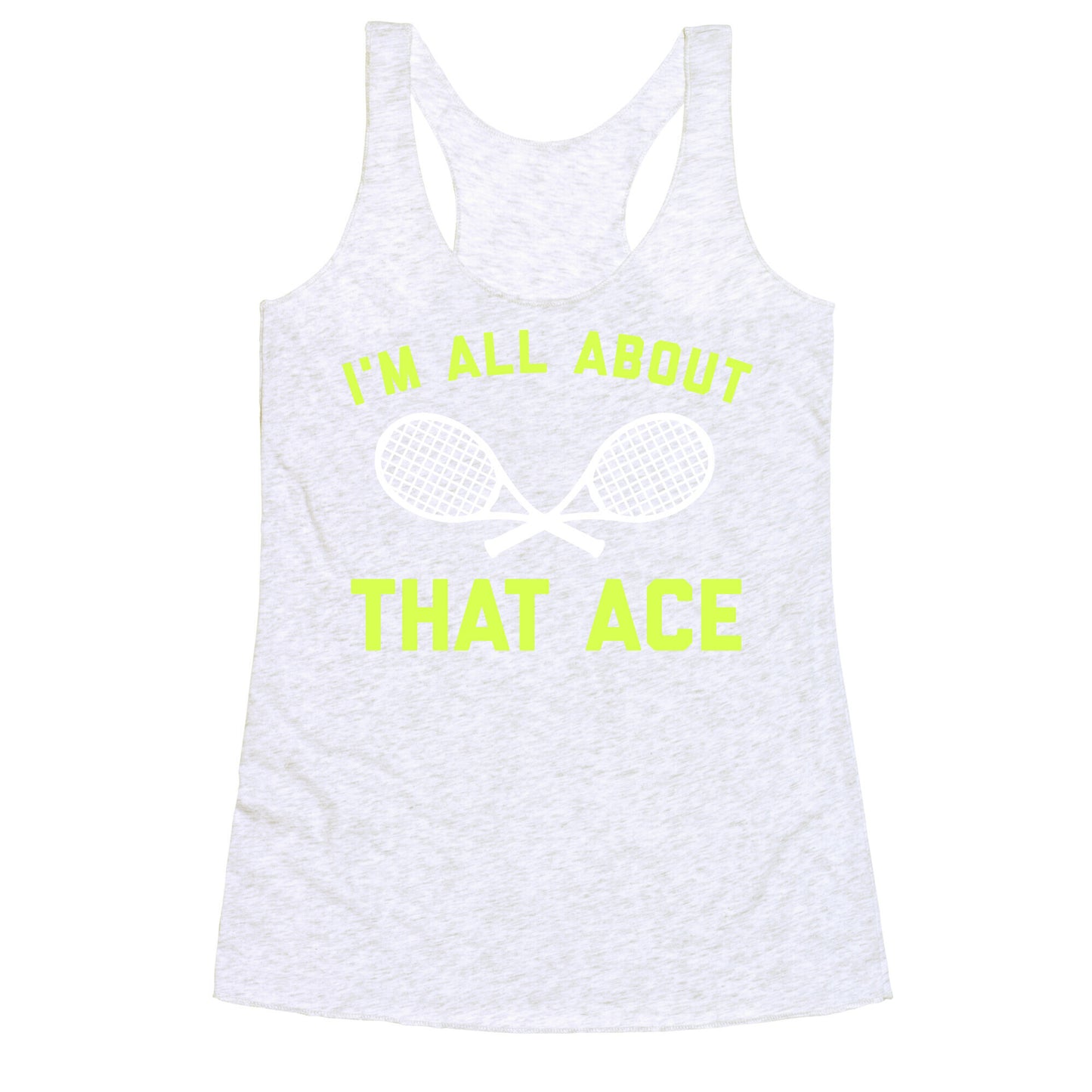 I'm All About That Ace Racerback Tank