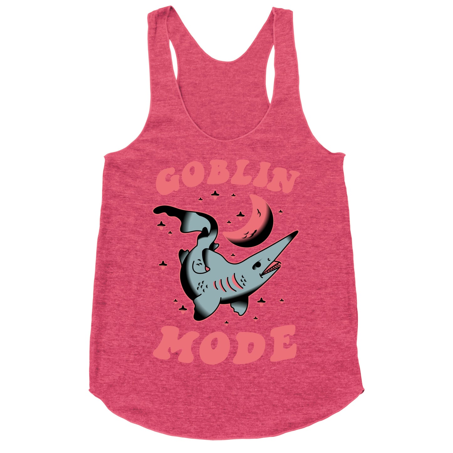 Goblin Mode (Goblin Shark) Racerback Tank