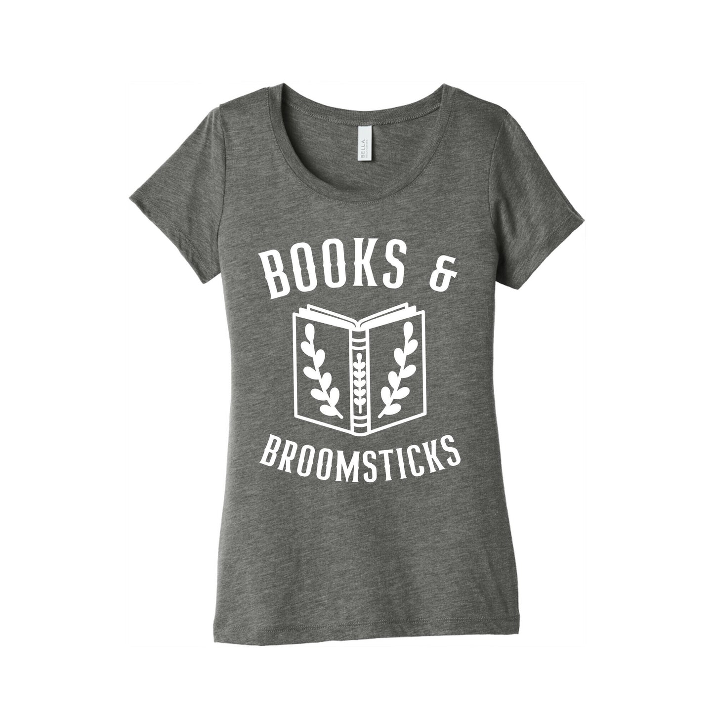 Books And Broomsticks Women's Triblend Tee
