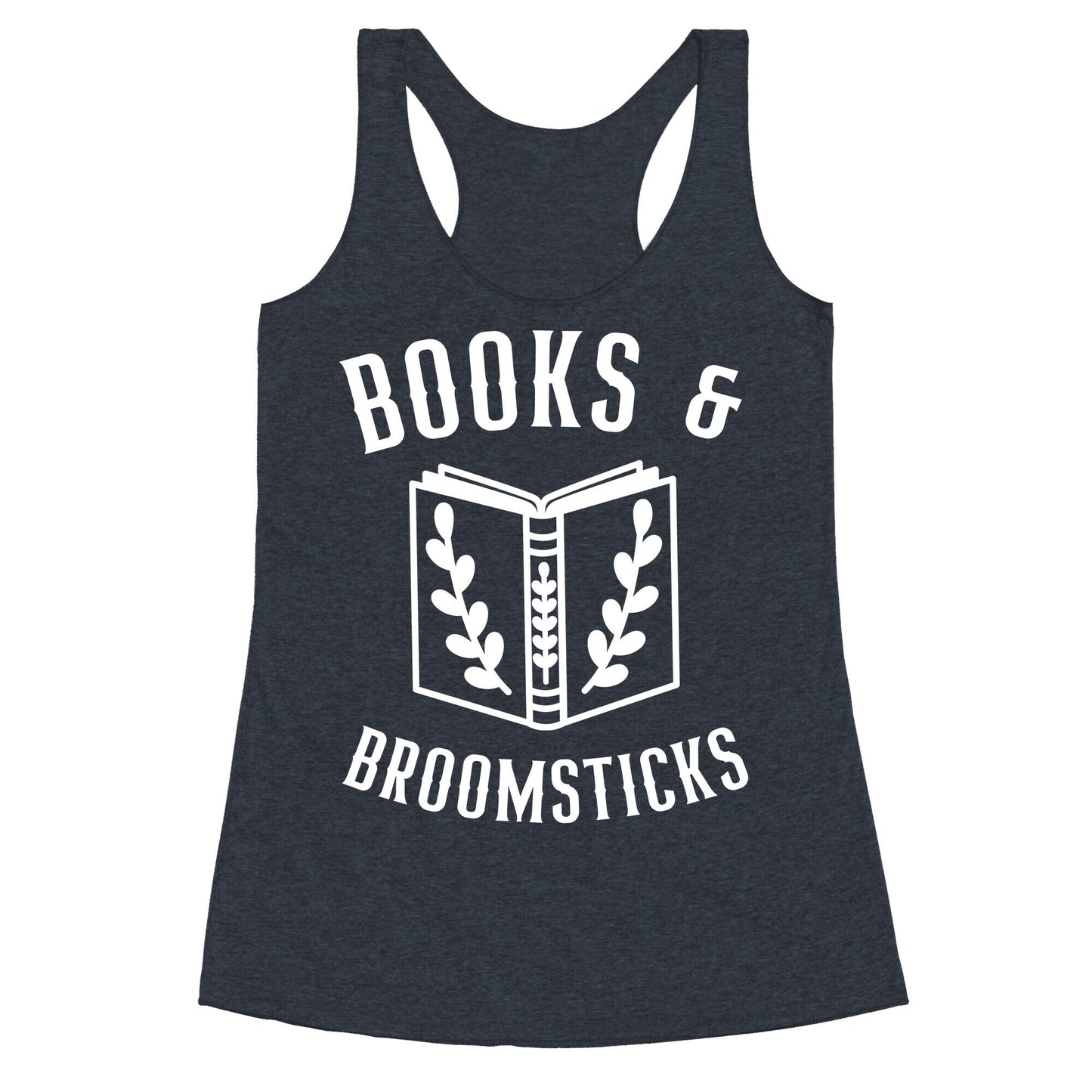 Books And Broomsticks Racerback Tank