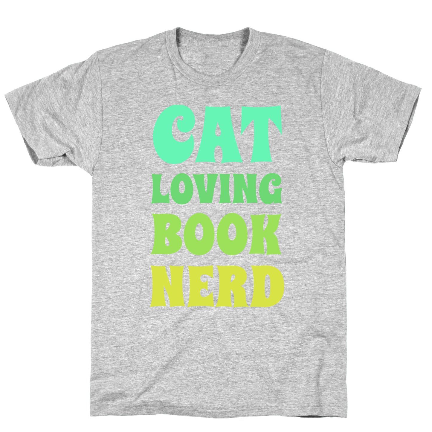 Cat-loving, Book-nerd T-Shirt
