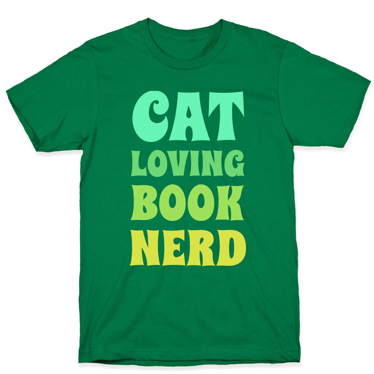 Cat-loving, Book-nerd T-Shirt