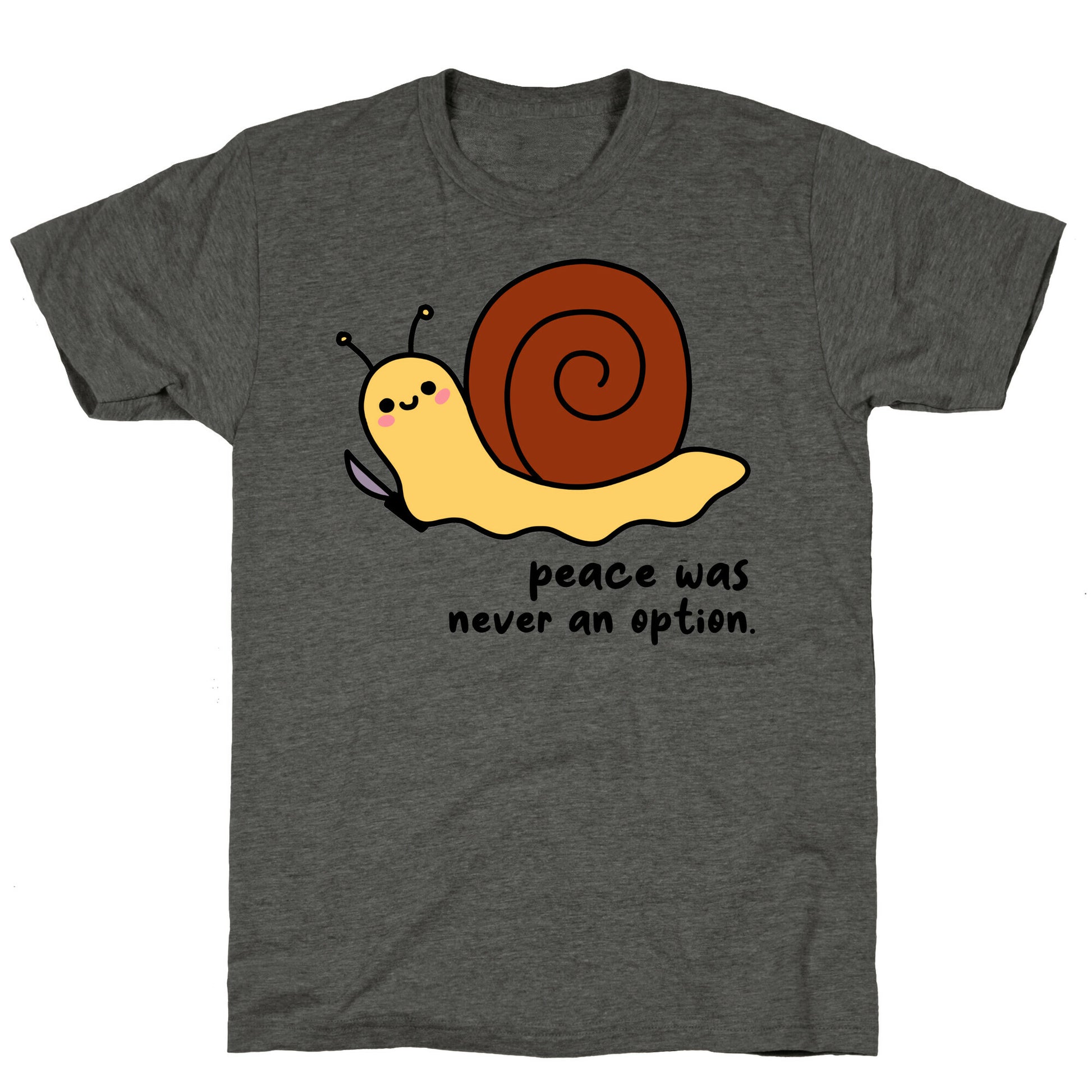 Peace Was Never An Option Unisex Triblend Tee