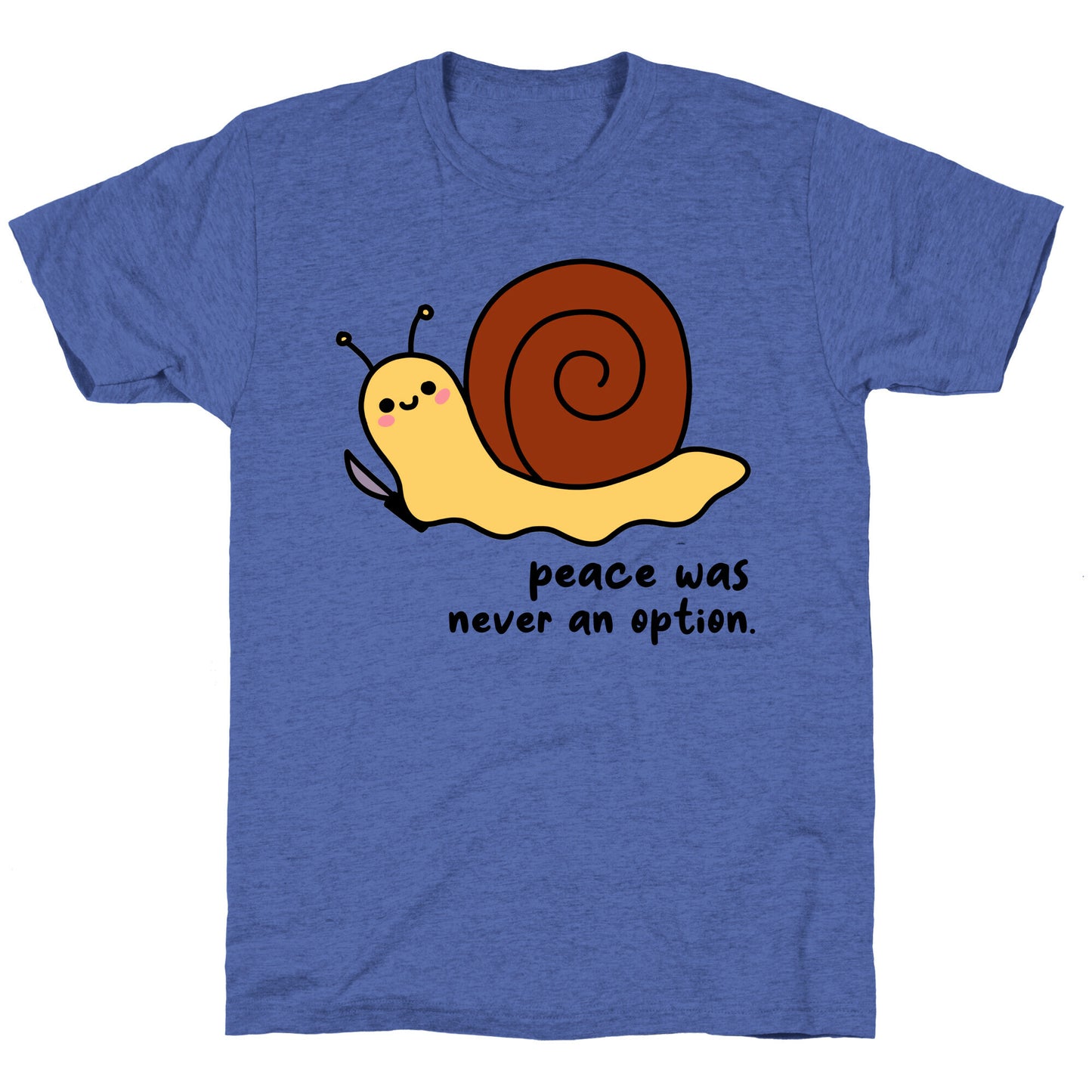 Peace Was Never An Option Unisex Triblend Tee