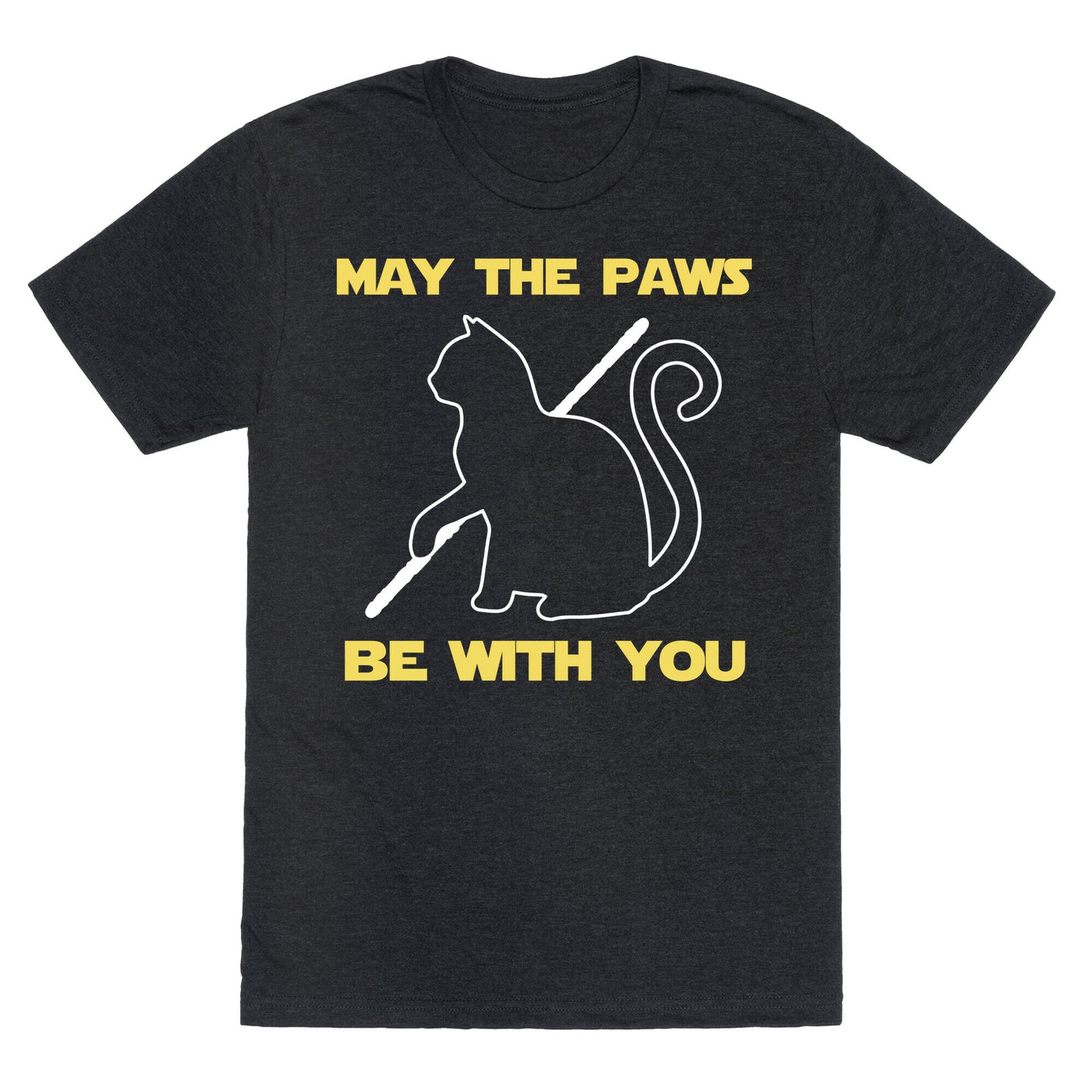 May The Paws Be With You Unisex Triblend Tee
