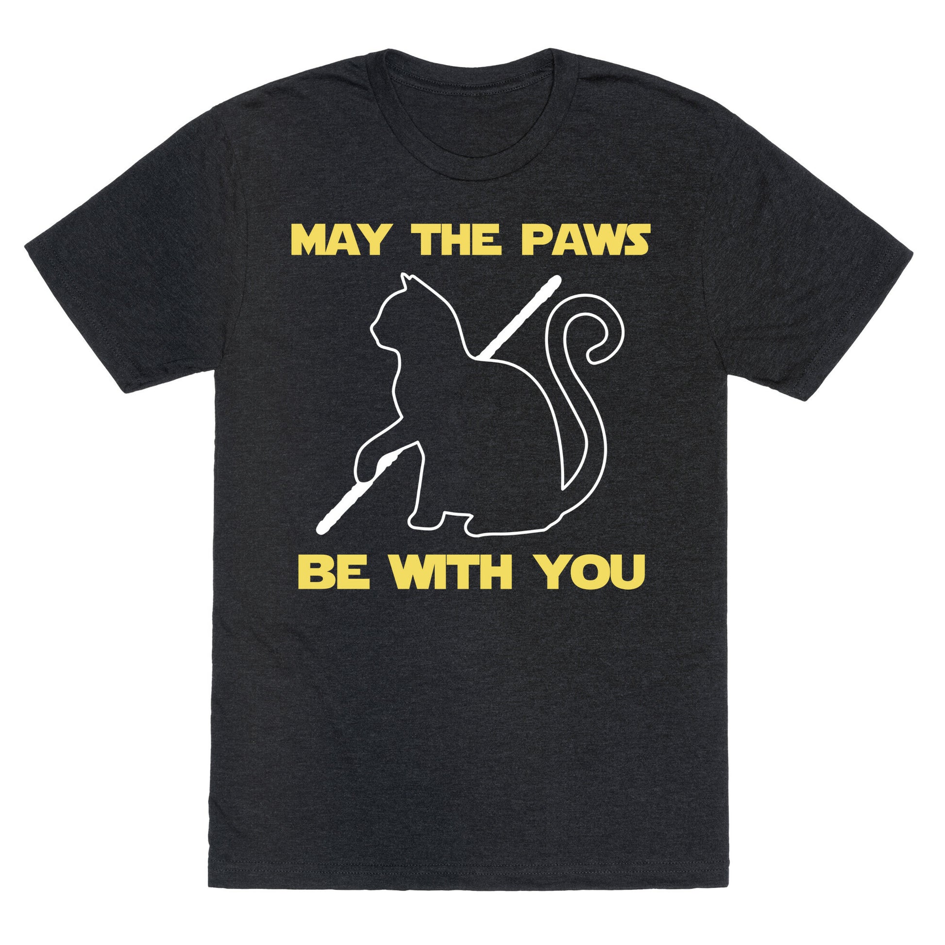 May The Paws Be With You Unisex Triblend Tee