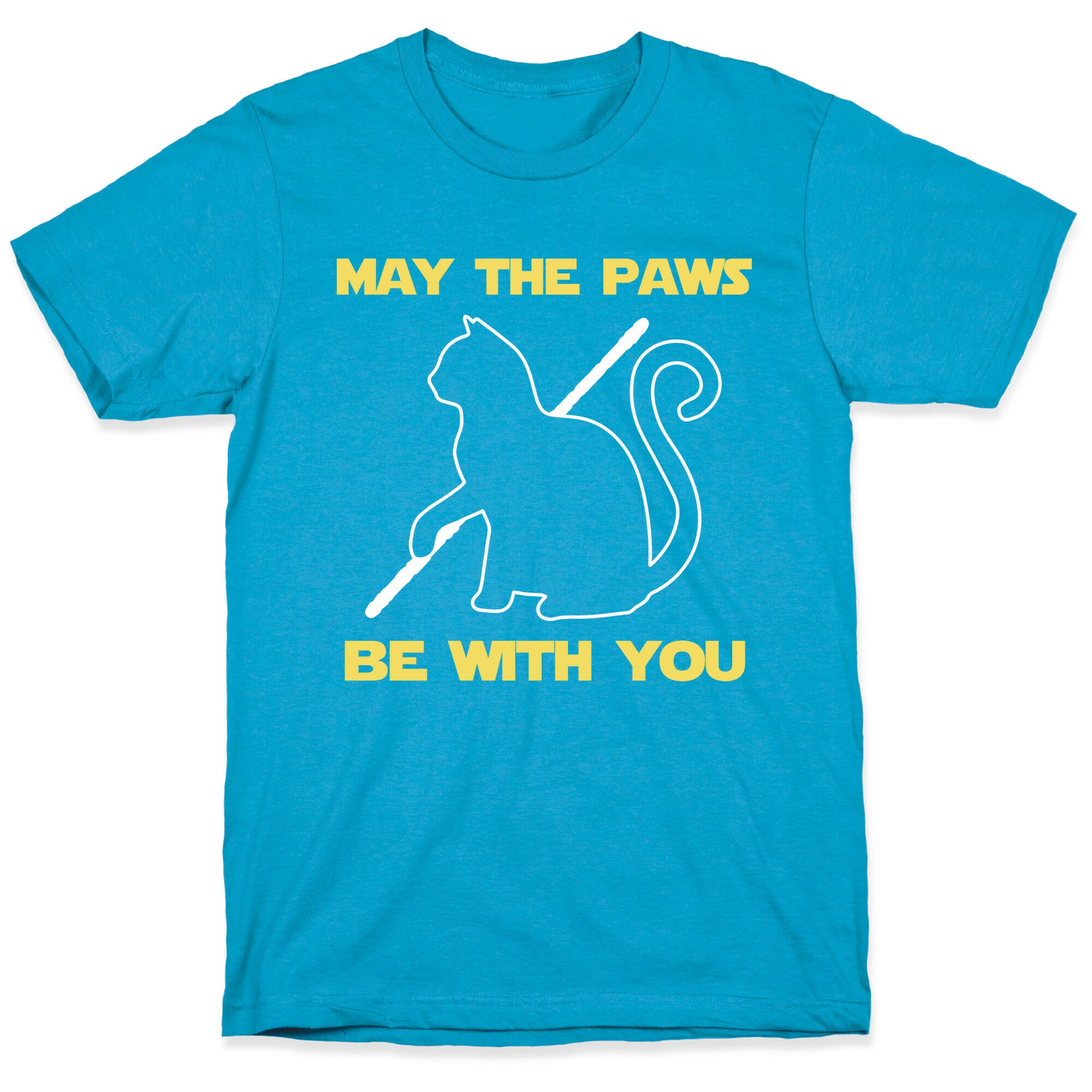 May The Paws Be With You Unisex Triblend Tee