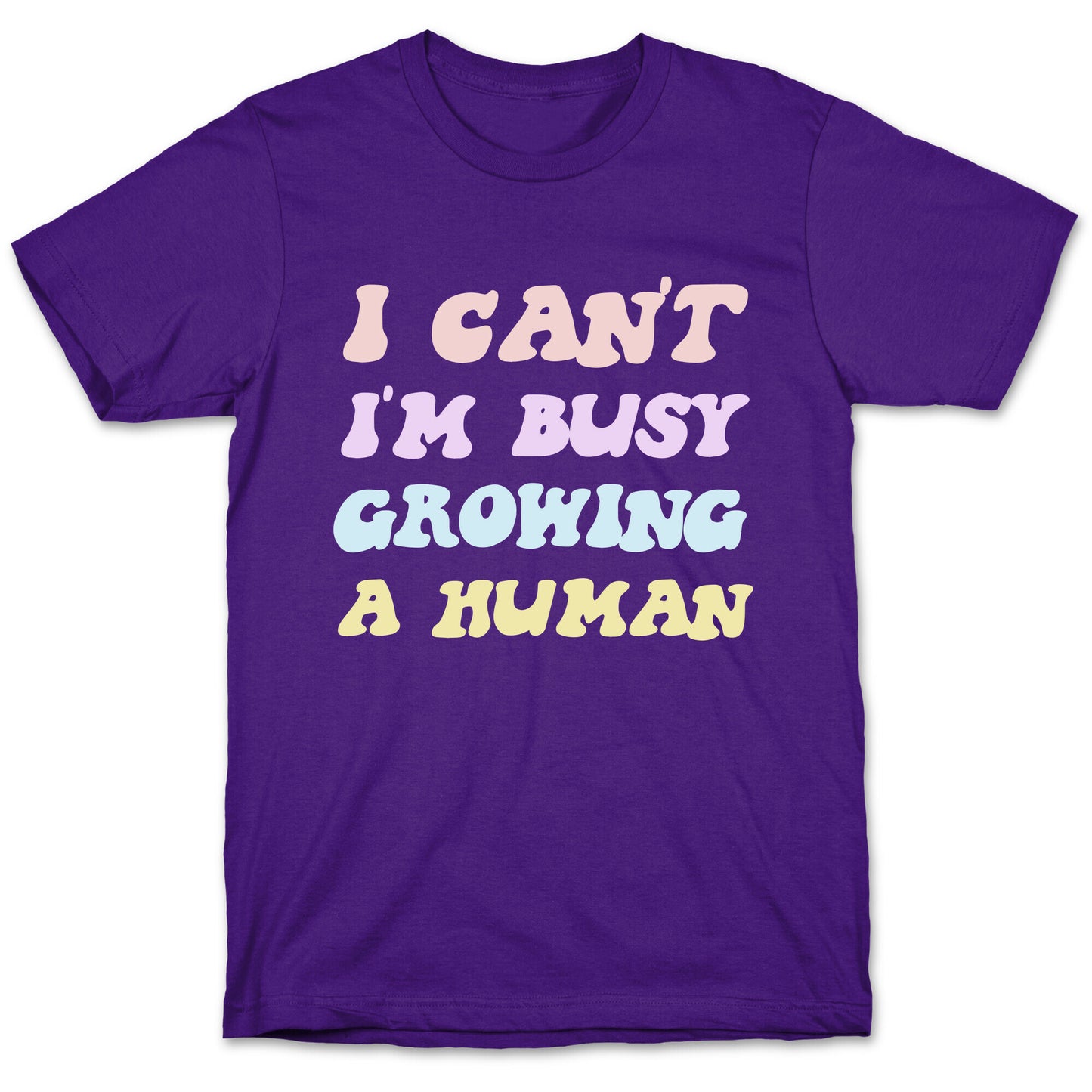 I Can't I'm Busy Growing A Human T-Shirt