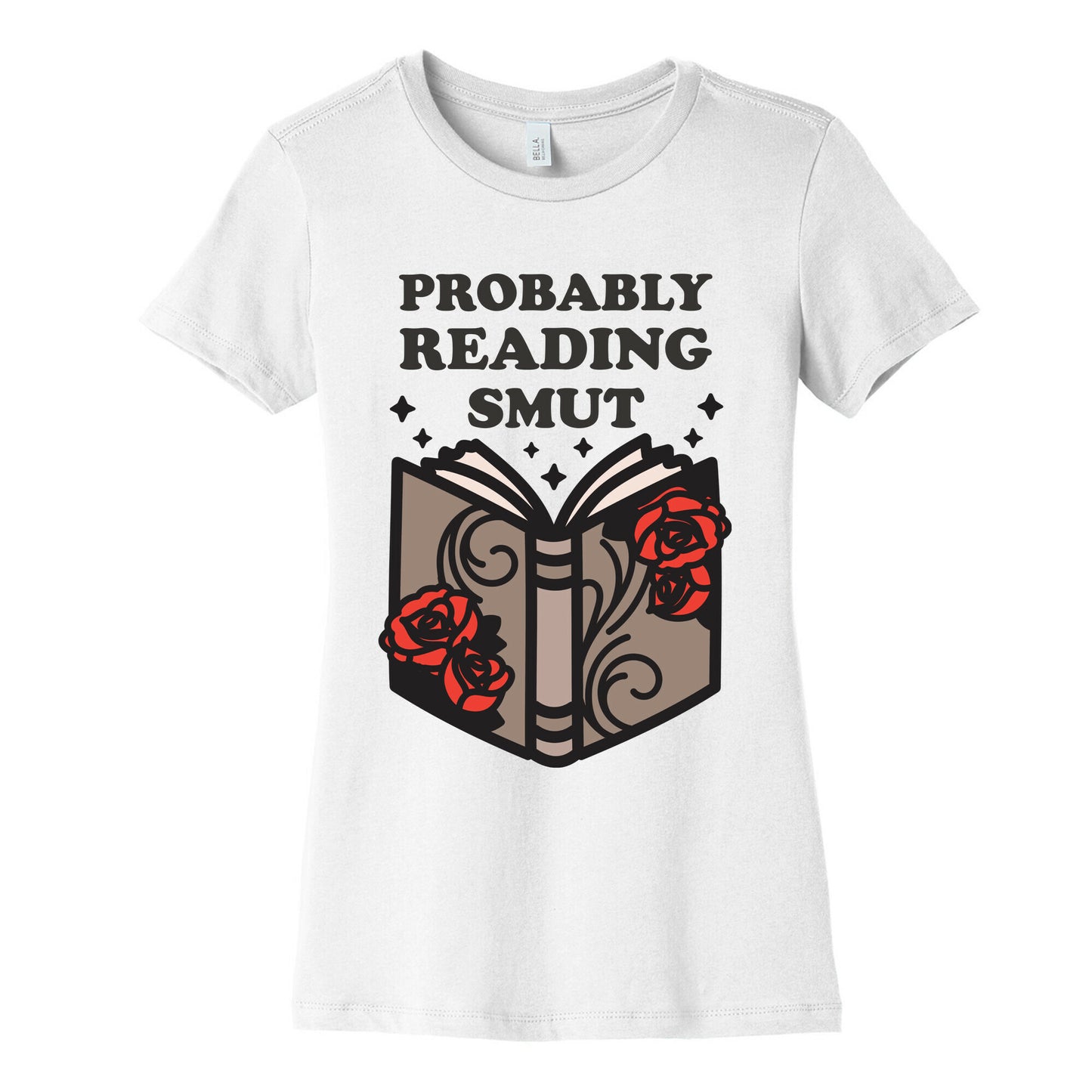Probably Reading Smut Women's Cotton Tee