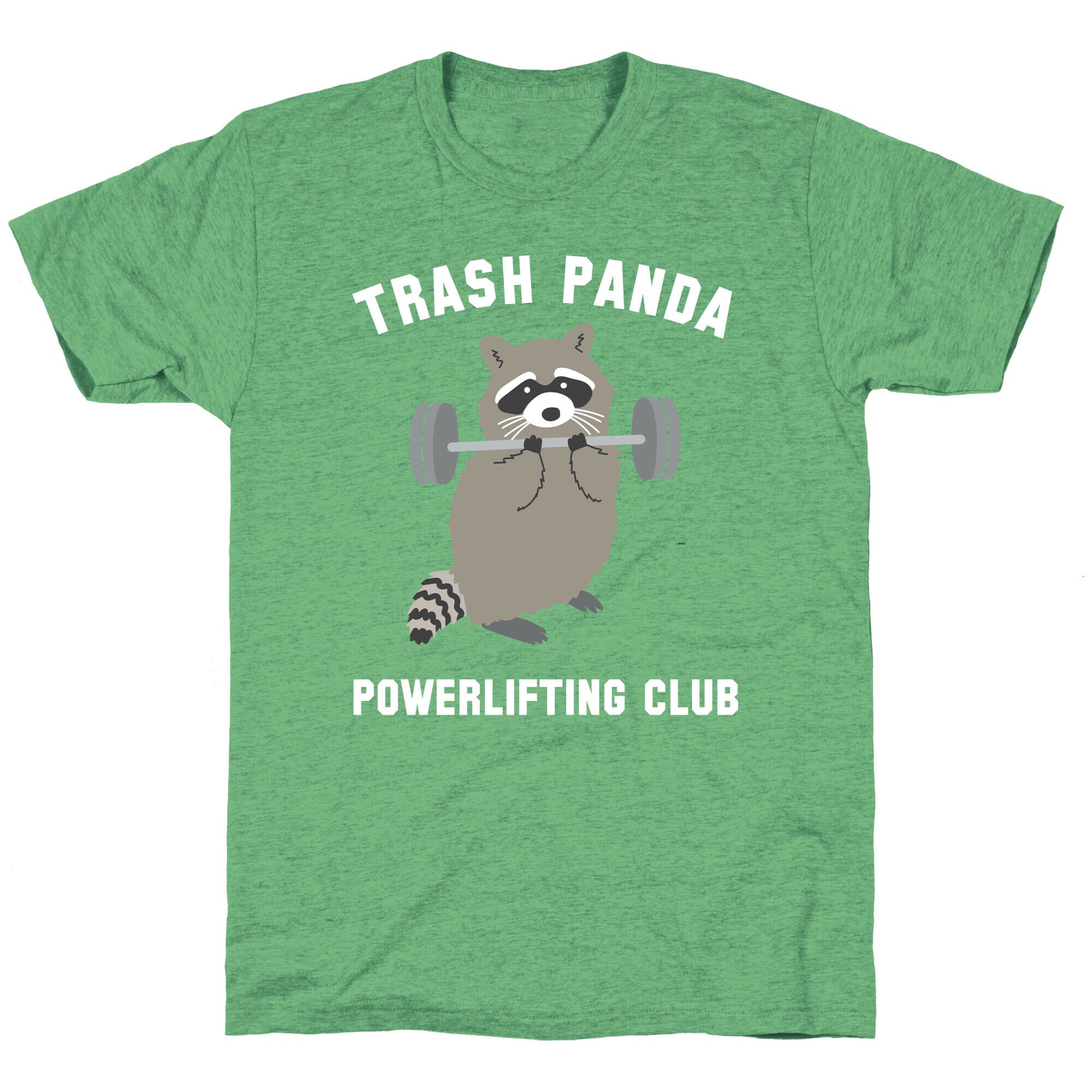 Trash Panda Powerlifting Club Unisex Triblend Tee