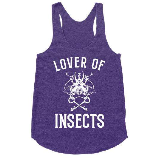 Lover of Insects Racerback Tank
