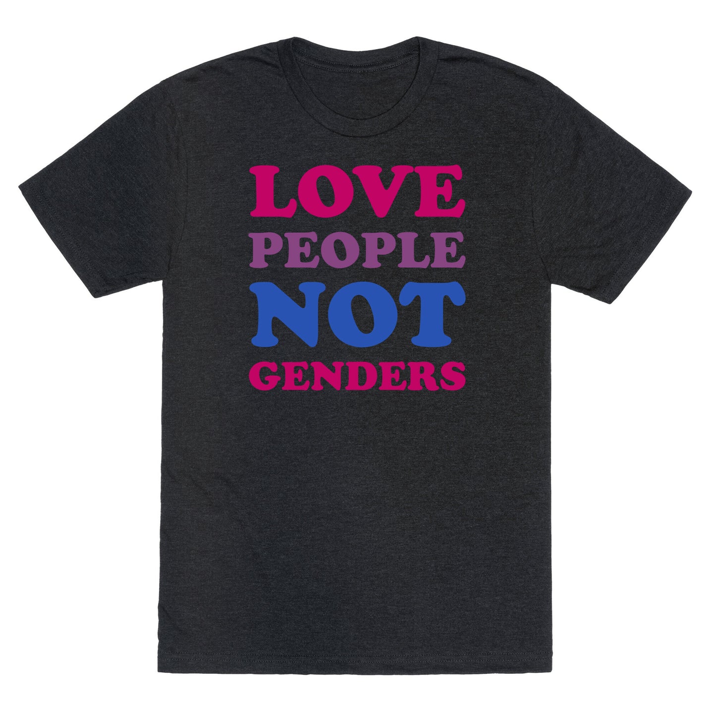 Love People Not Genders Unisex Triblend Tee