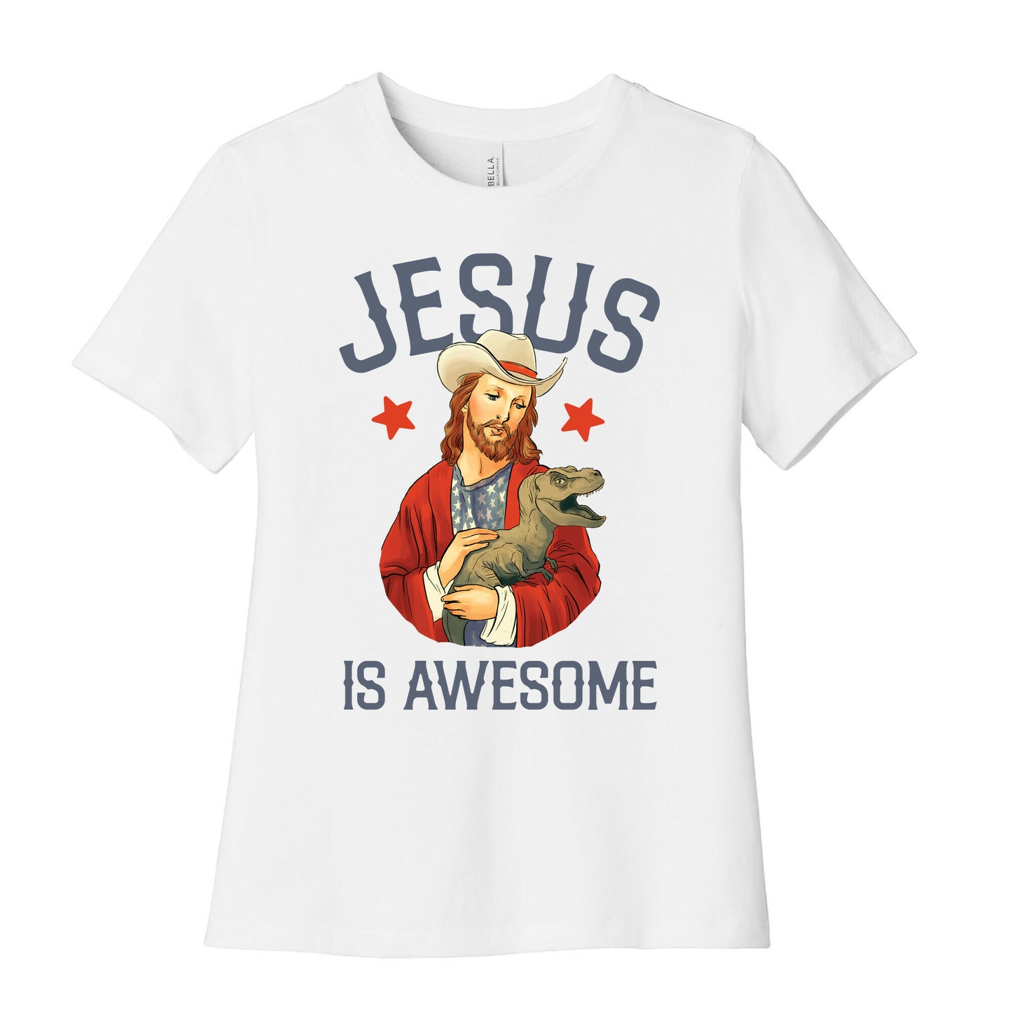 Jesus Is Awesome Women's Cotton Tee