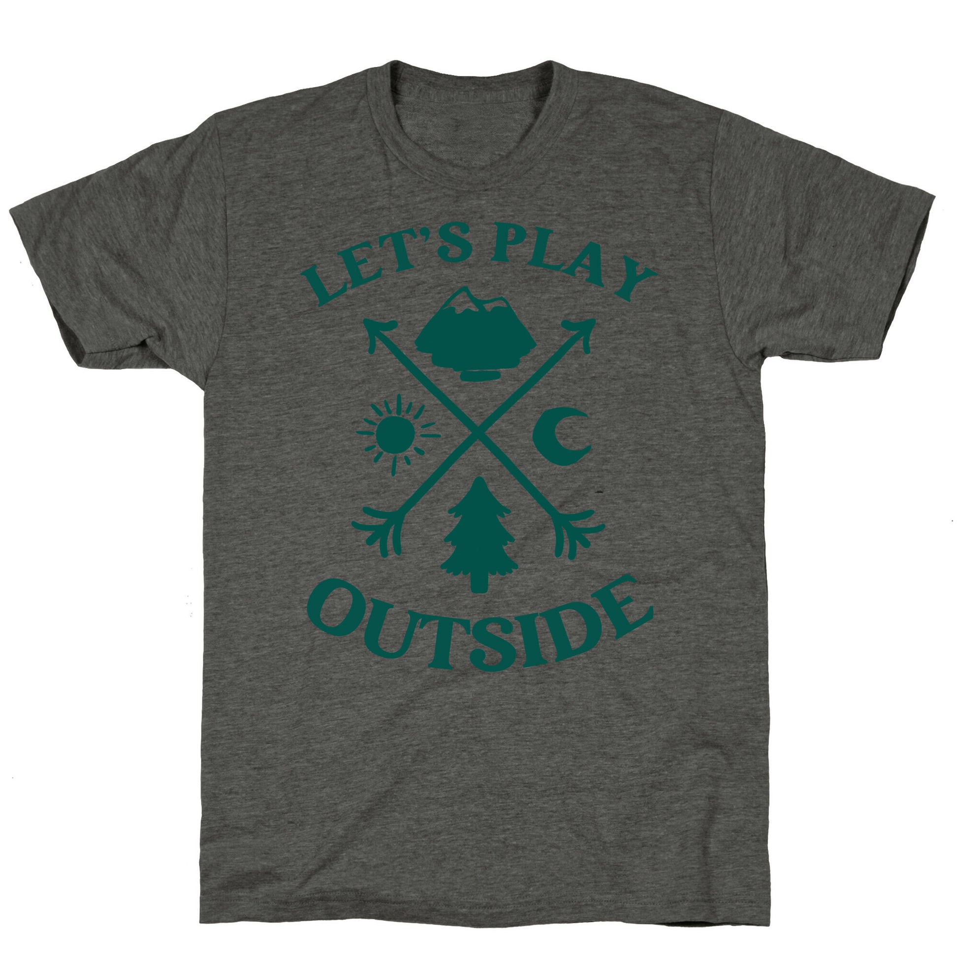 Let's Play Outside Unisex Triblend Tee