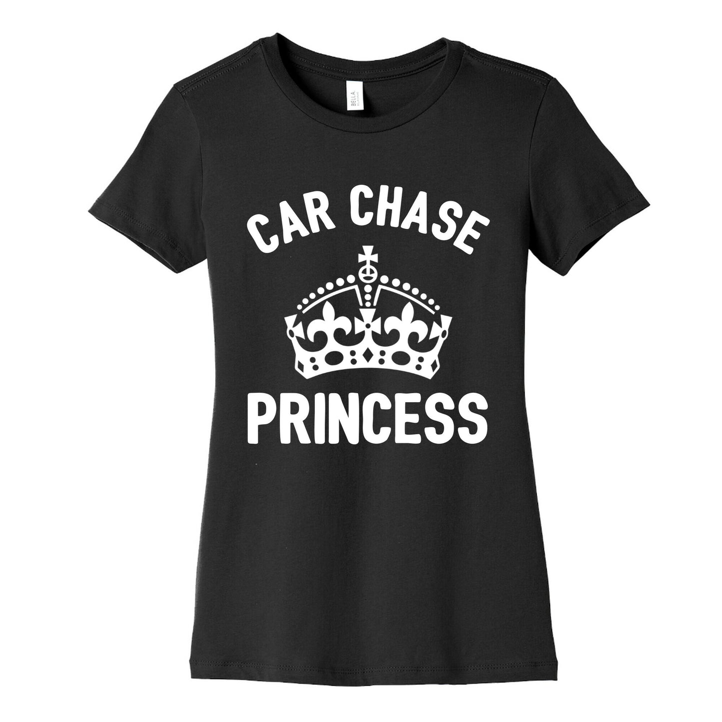 Car Chase Princess Women's Cotton Tee