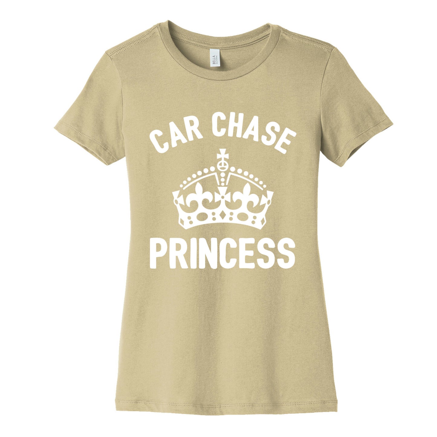 Car Chase Princess Women's Cotton Tee
