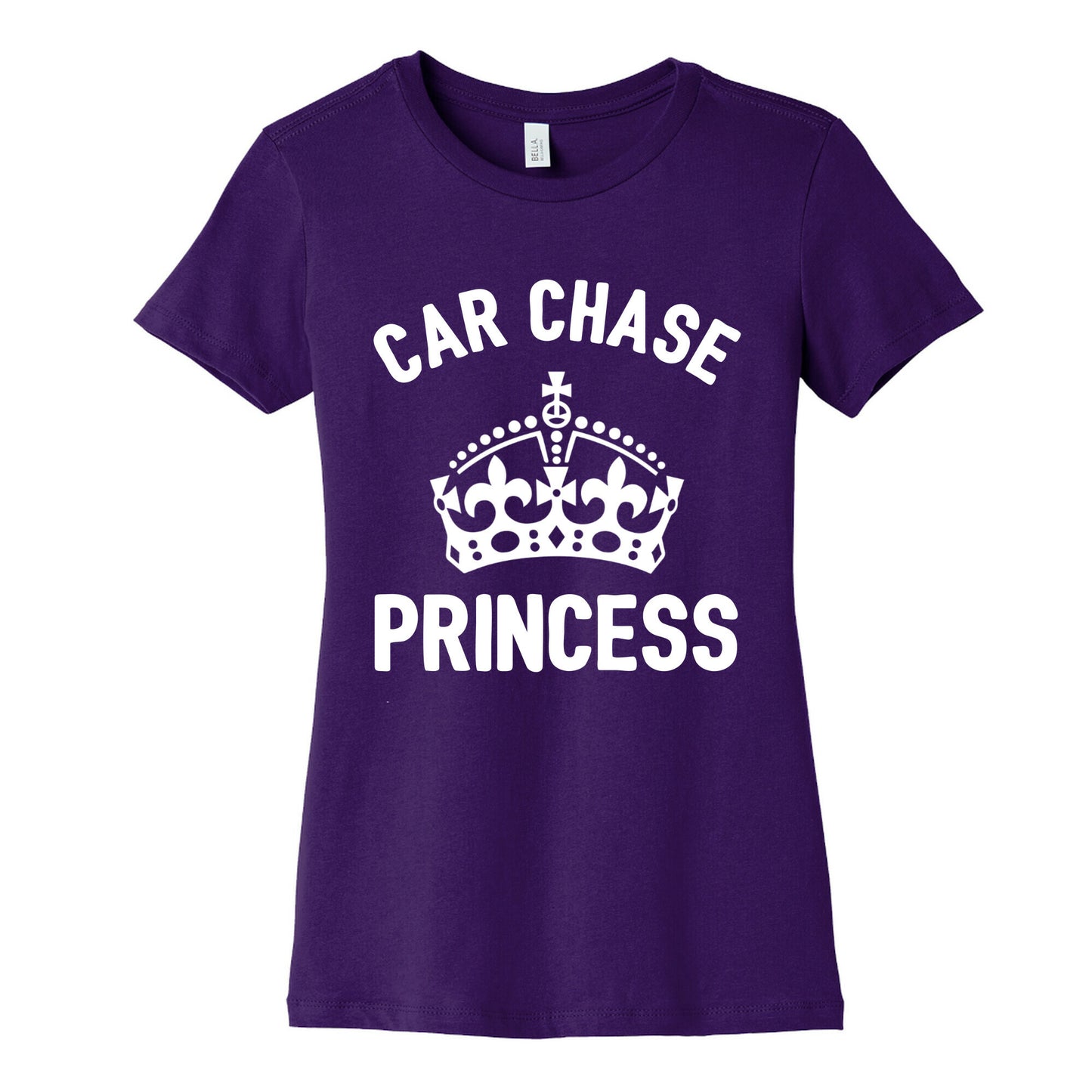 Car Chase Princess Women's Cotton Tee