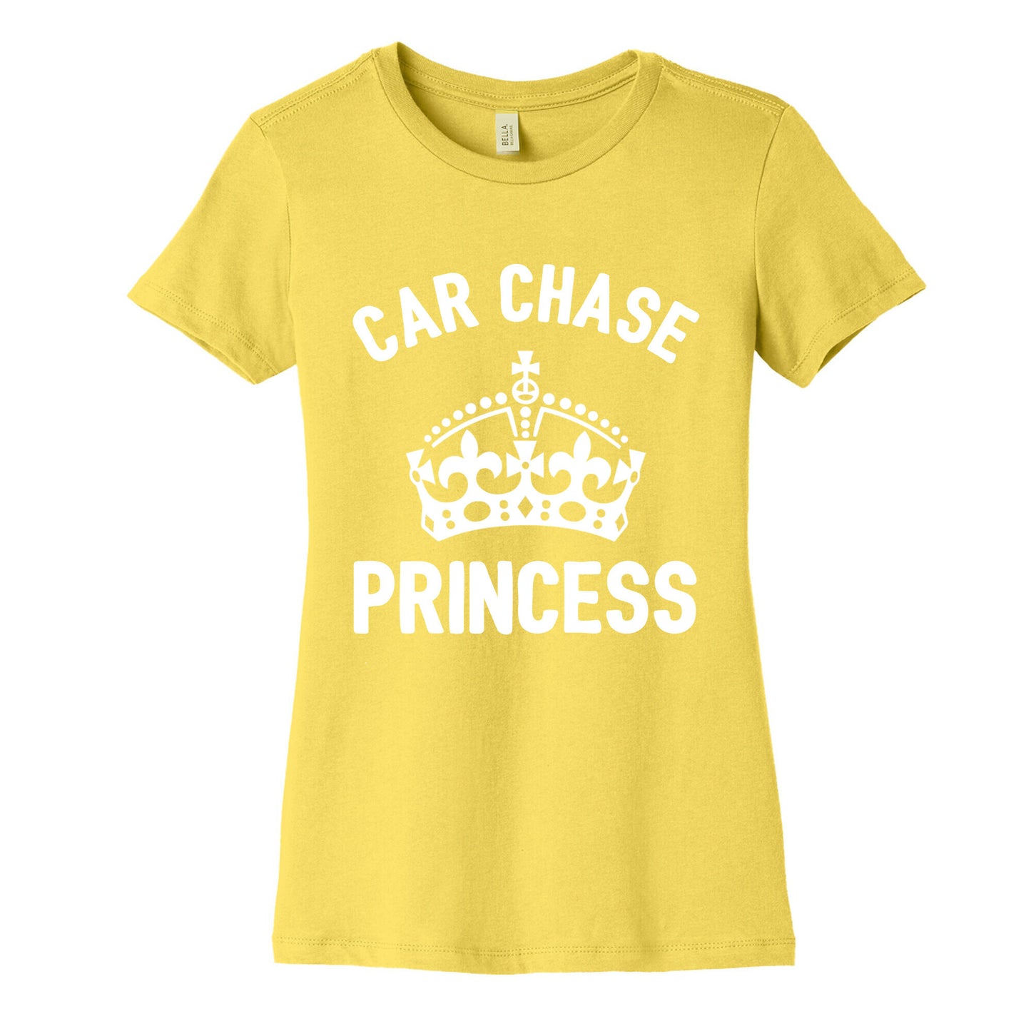 Car Chase Princess Women's Cotton Tee