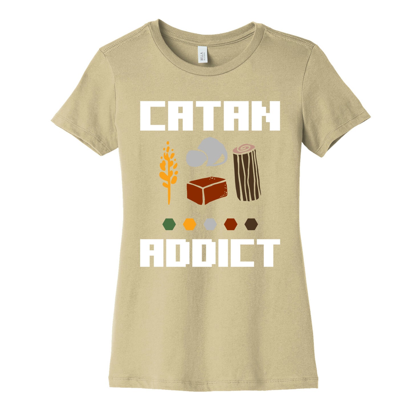 Catan Addict Women's Cotton Tee