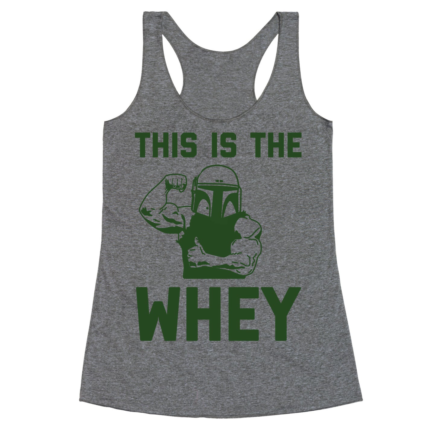 This Is The Whey Racerback Tank