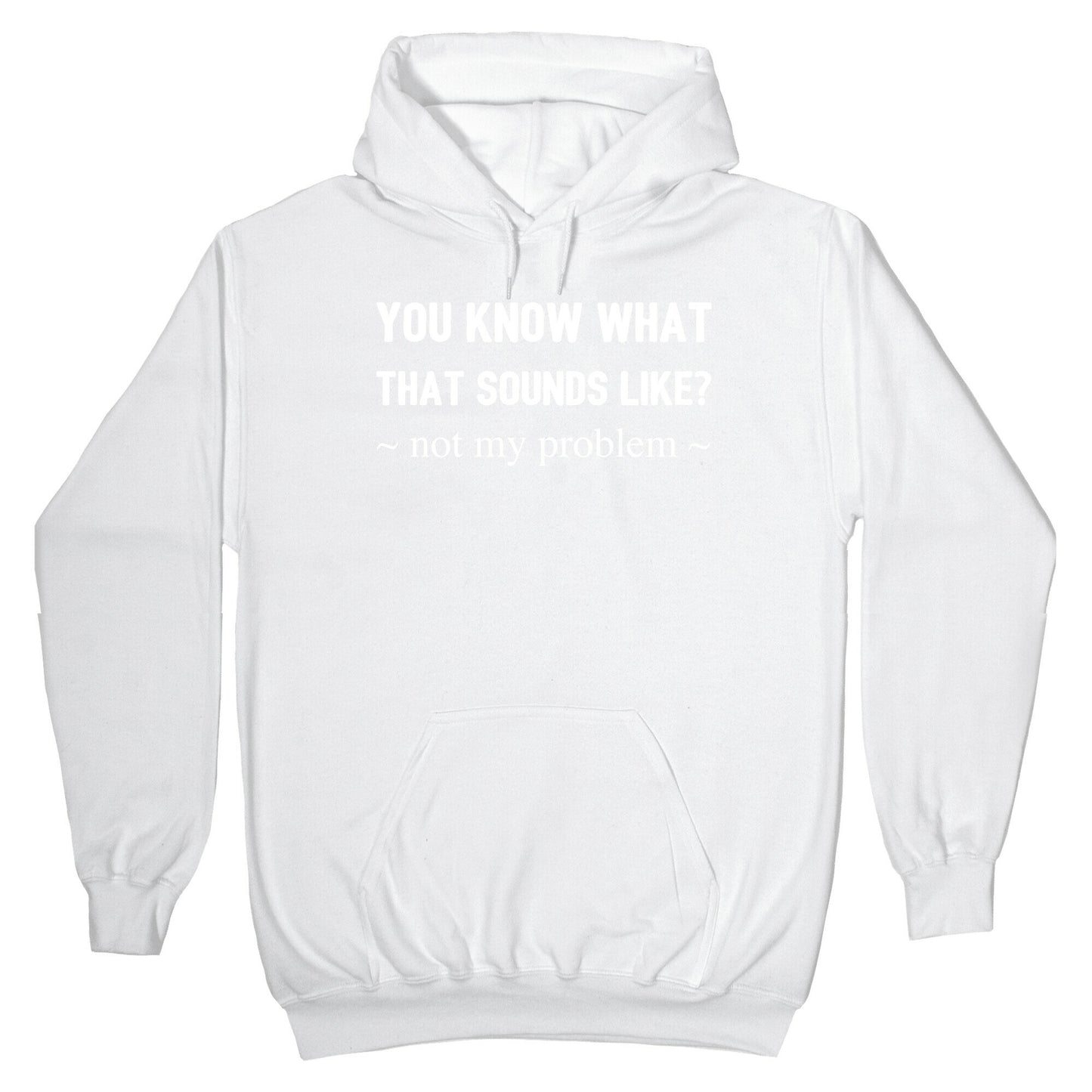 You Know What That Sounds Like? Not My Problem Hoodie