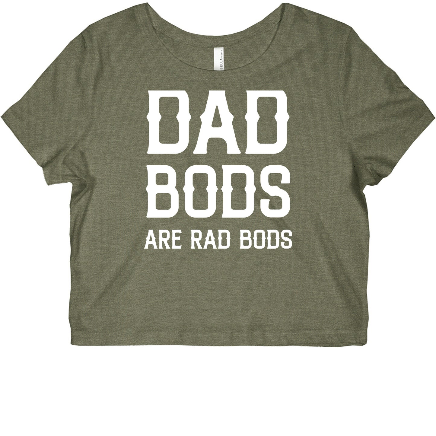 Dad Bods Are Rad Bods Graphic Baby Tee