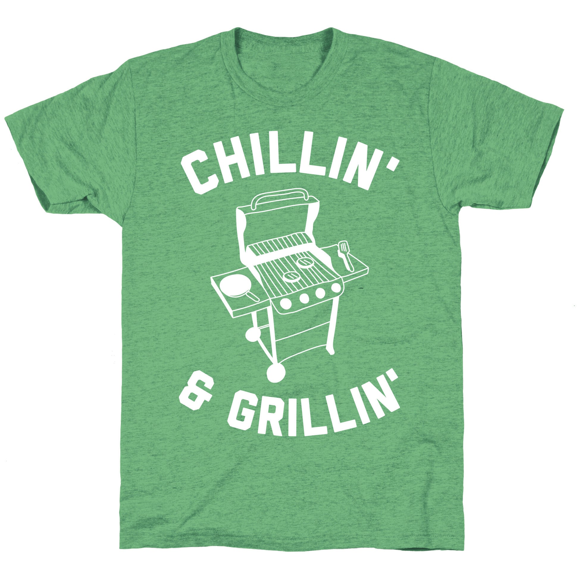 Chillin' & Grillin' Unisex Triblend Tee