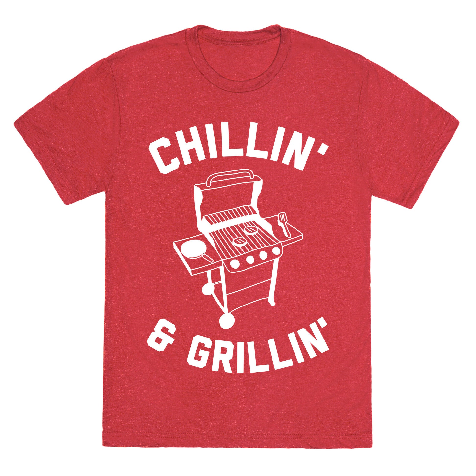 Chillin' & Grillin' Unisex Triblend Tee