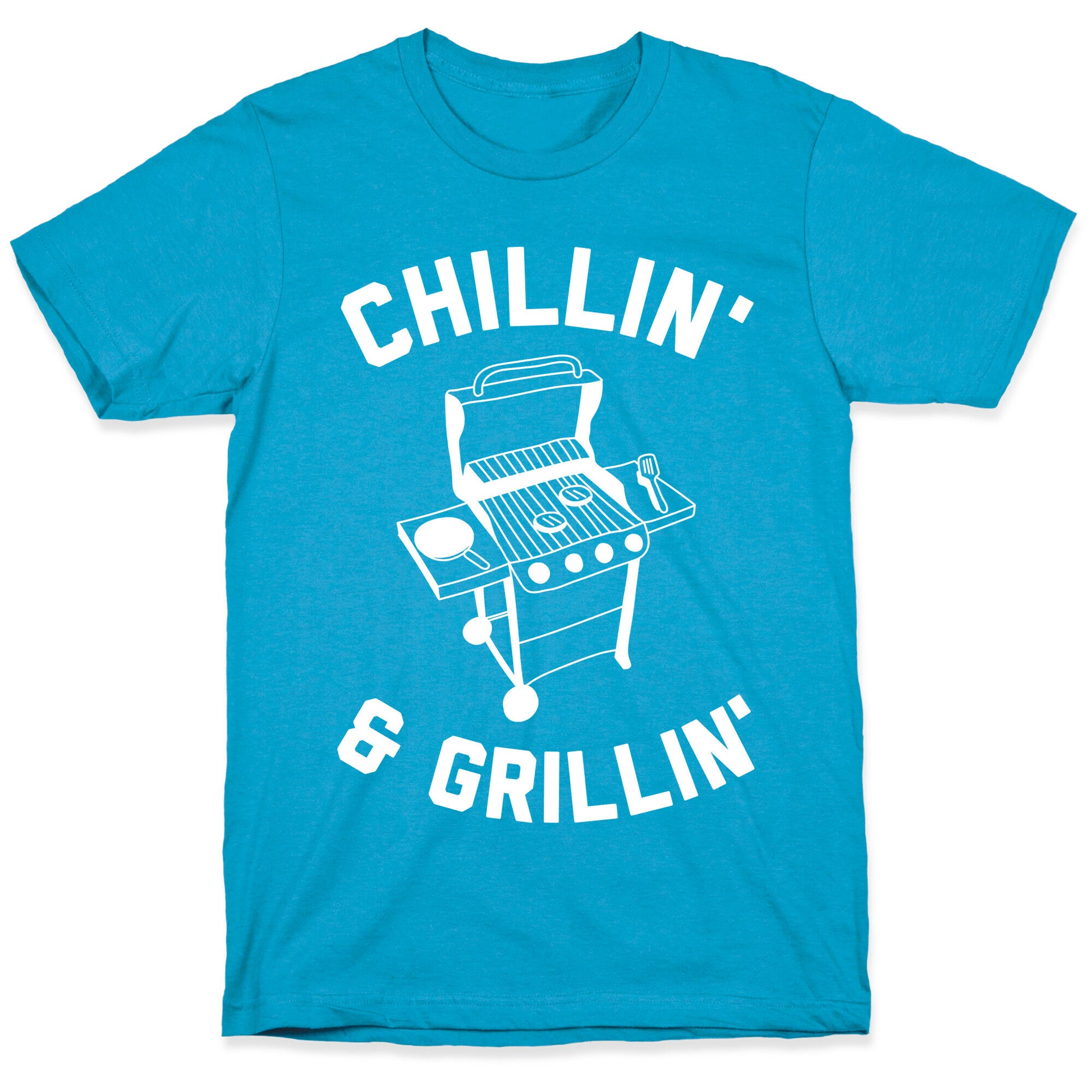 Chillin' & Grillin' Unisex Triblend Tee