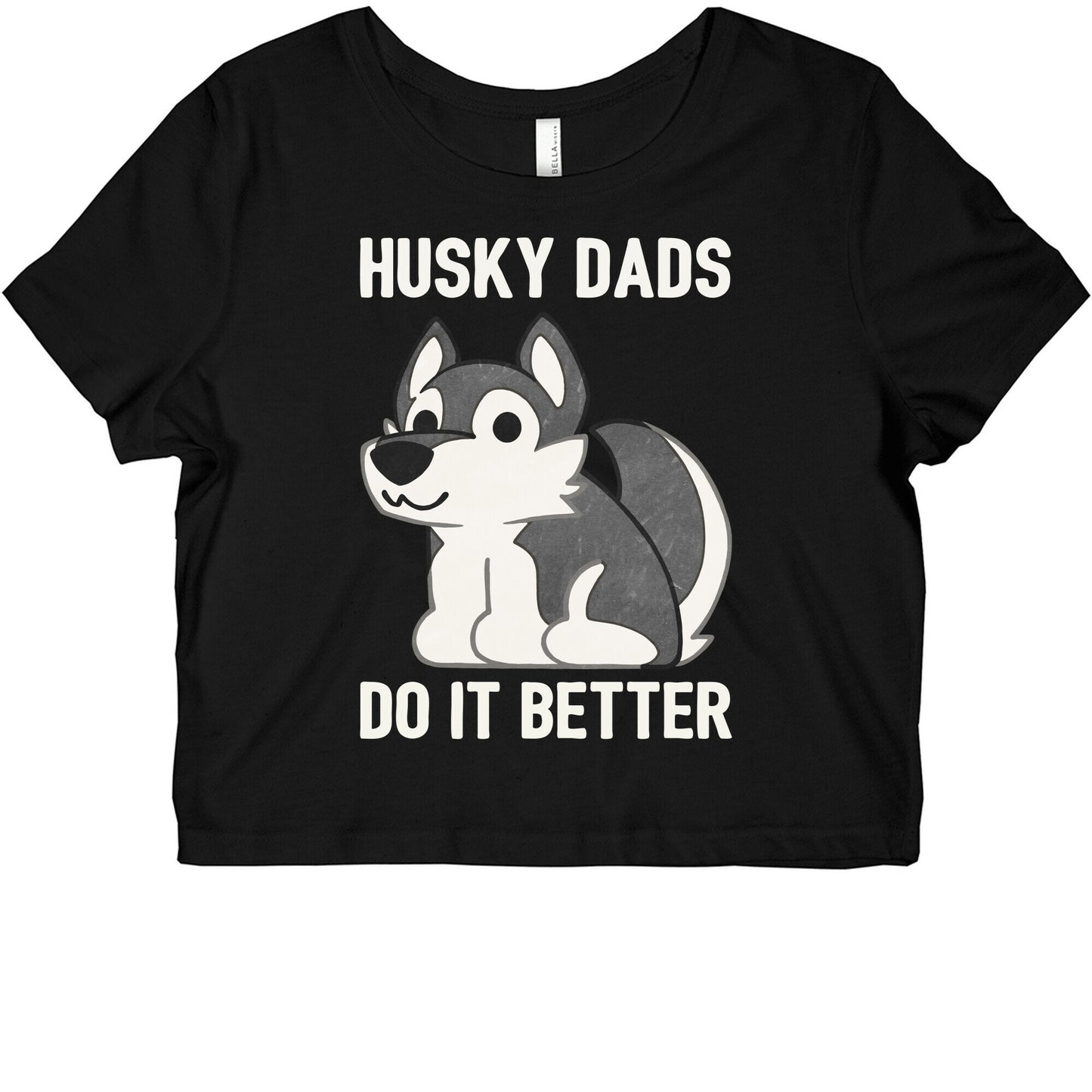 Husky Dads Do It Better Graphic Baby Tee