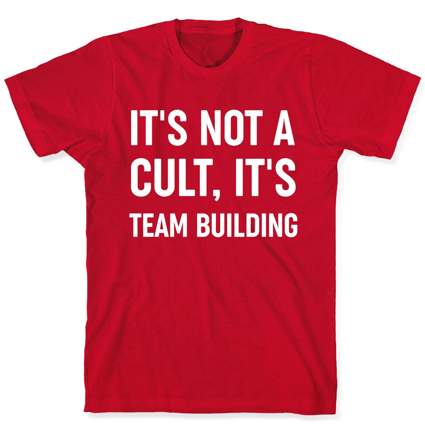 It's Not A Cult, It's Team Building T-Shirt